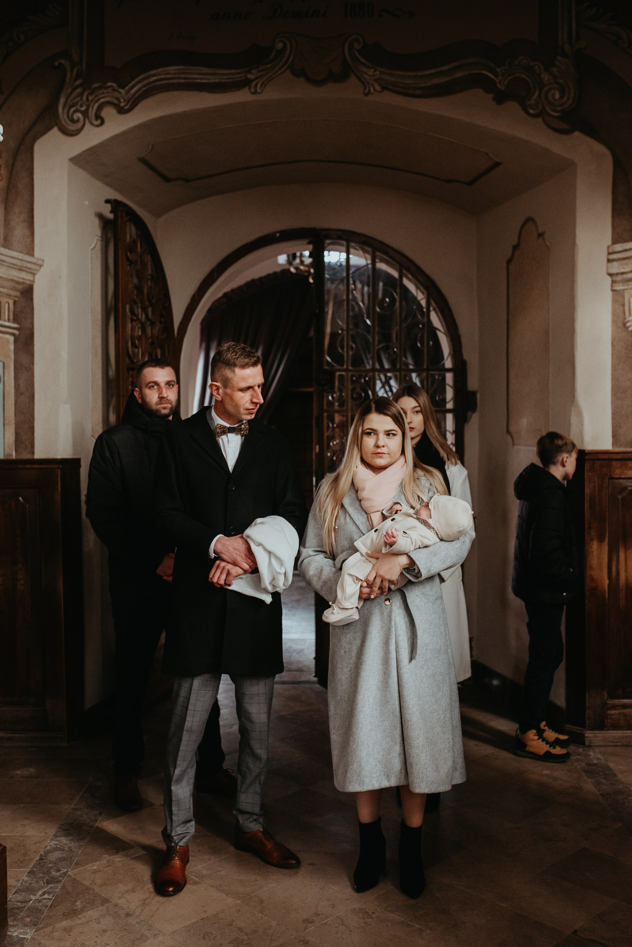 Chrzest Święty Antosia. Dominika Strachacka Fotografia | Fotograf ślubny i rodzinny Opole Lubelskie Lublin