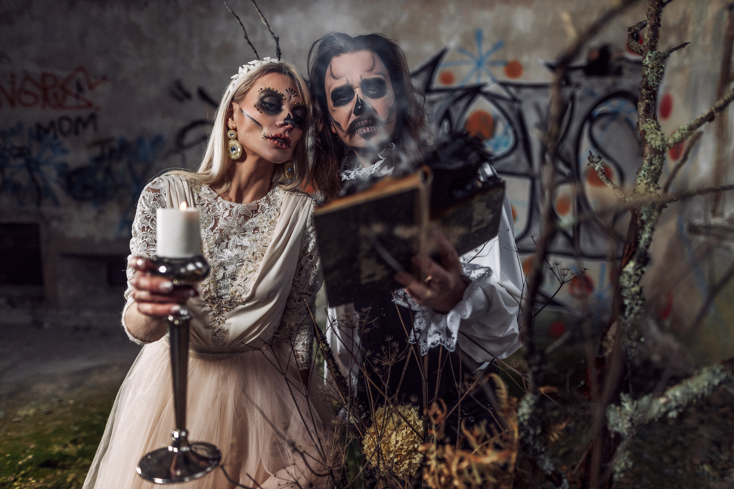 Couple Halloween 22.10.2023. Portree- ja perefotograaf Anton Hansen Tallinnas, Eestis