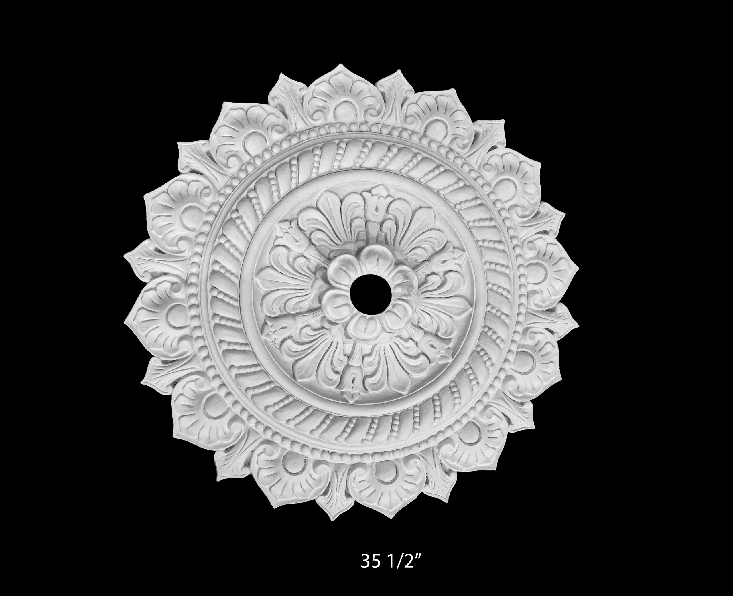 Medallions. Plaster molding