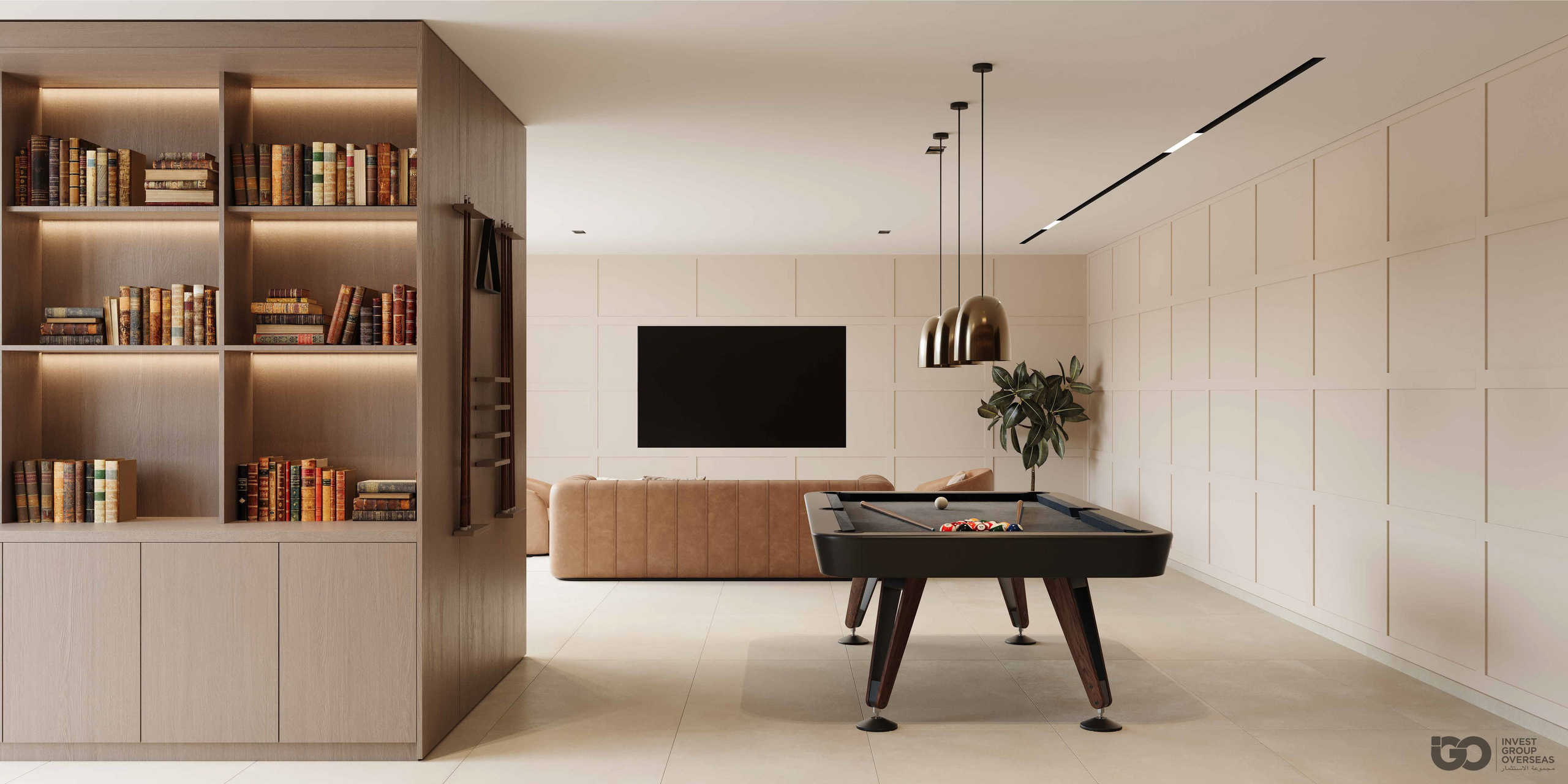 Multipurpose Room. (Option 2) PARAGON by IGO. Aslantashu