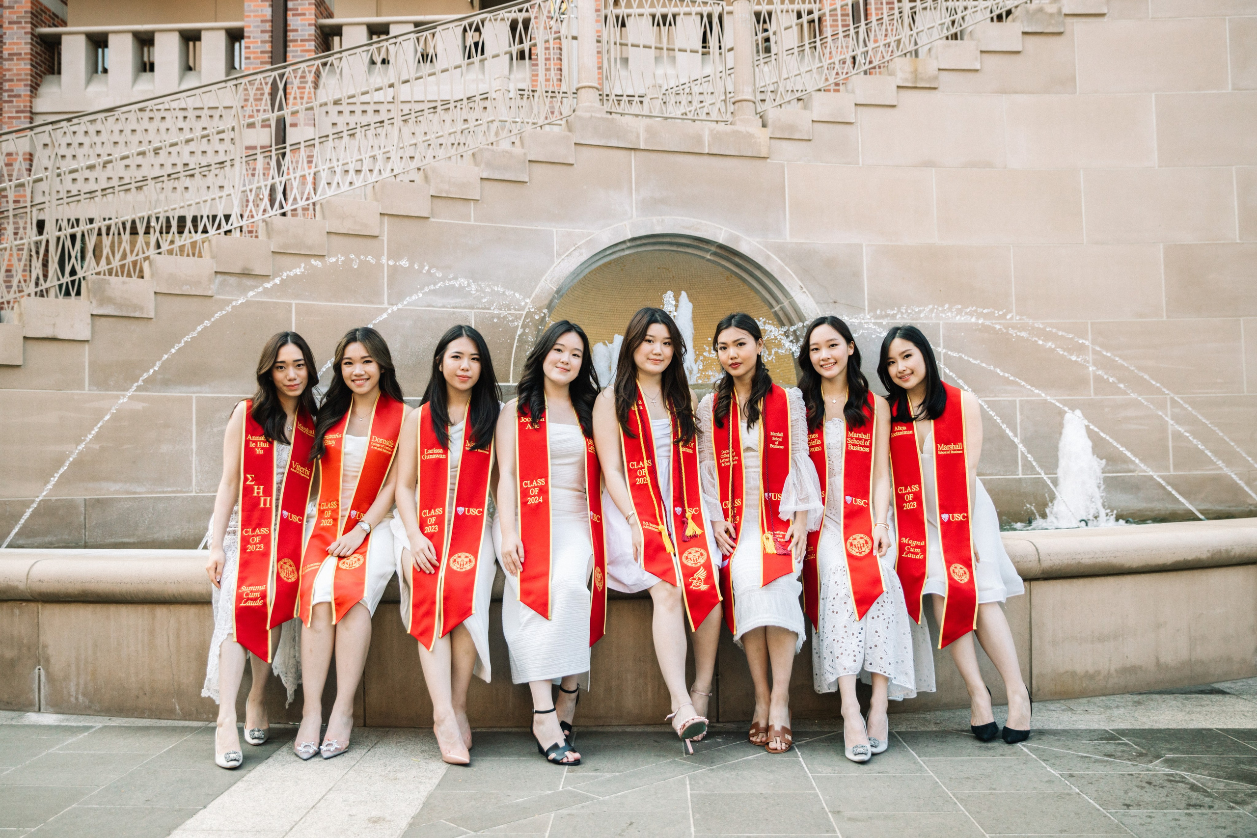 USC Graduation Photoshoot | Taya Frank. Southern California Family and Couple Photographer
