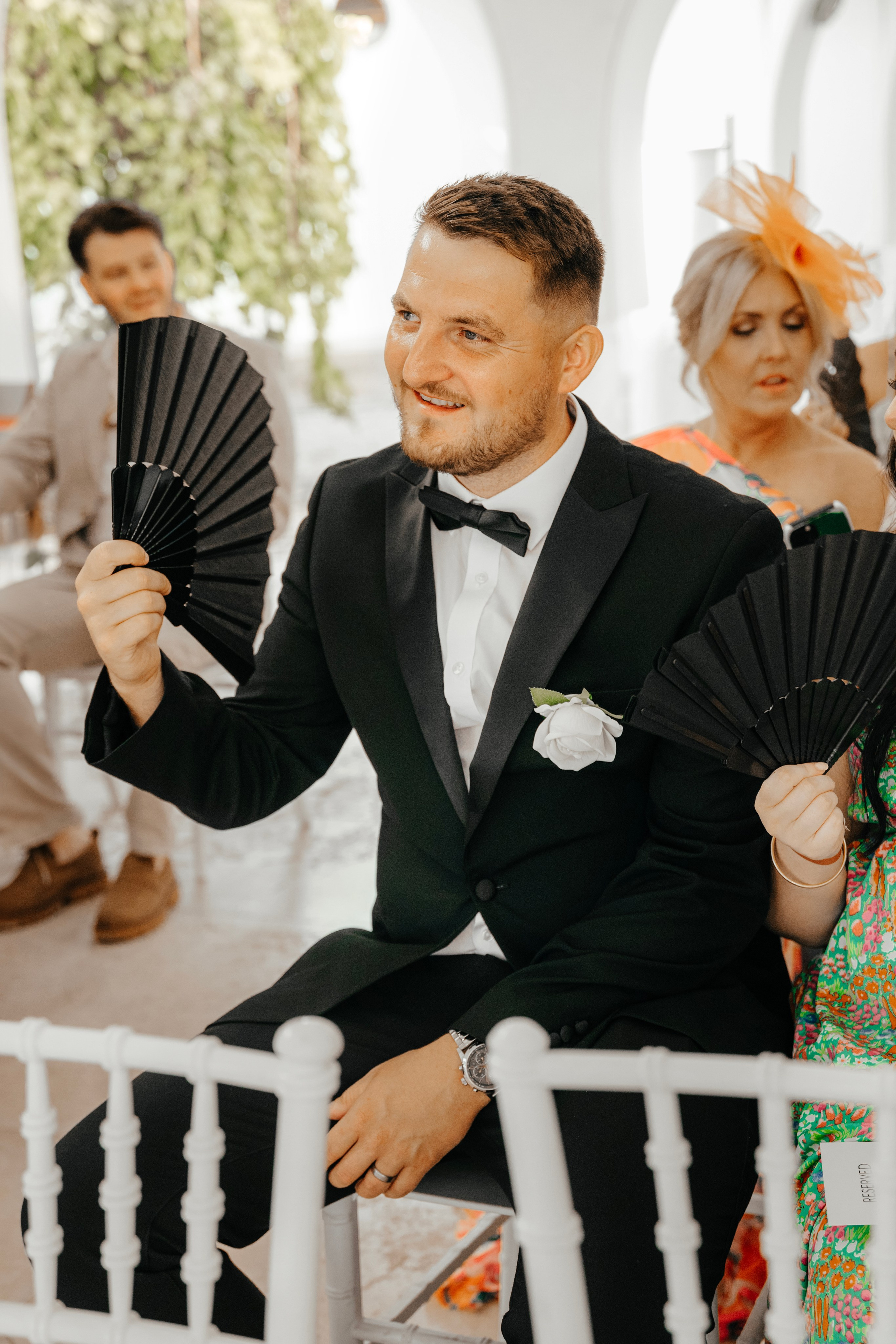 Wedding ceremony, Kalithea Springs, Rhodes, Greece
