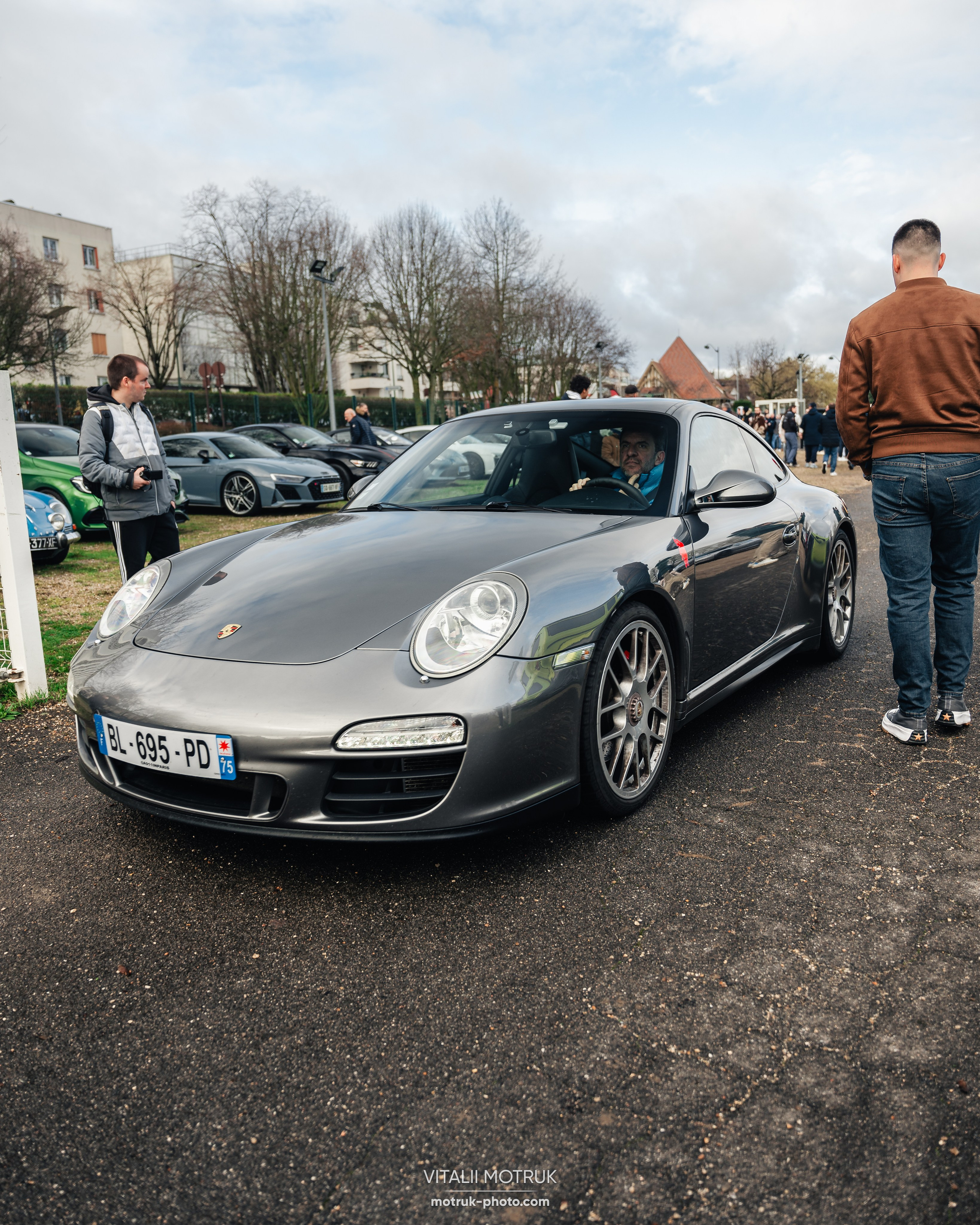 Cars and Coffee 11 February. Photographe de voitures à Paris — Vitalii Motruk