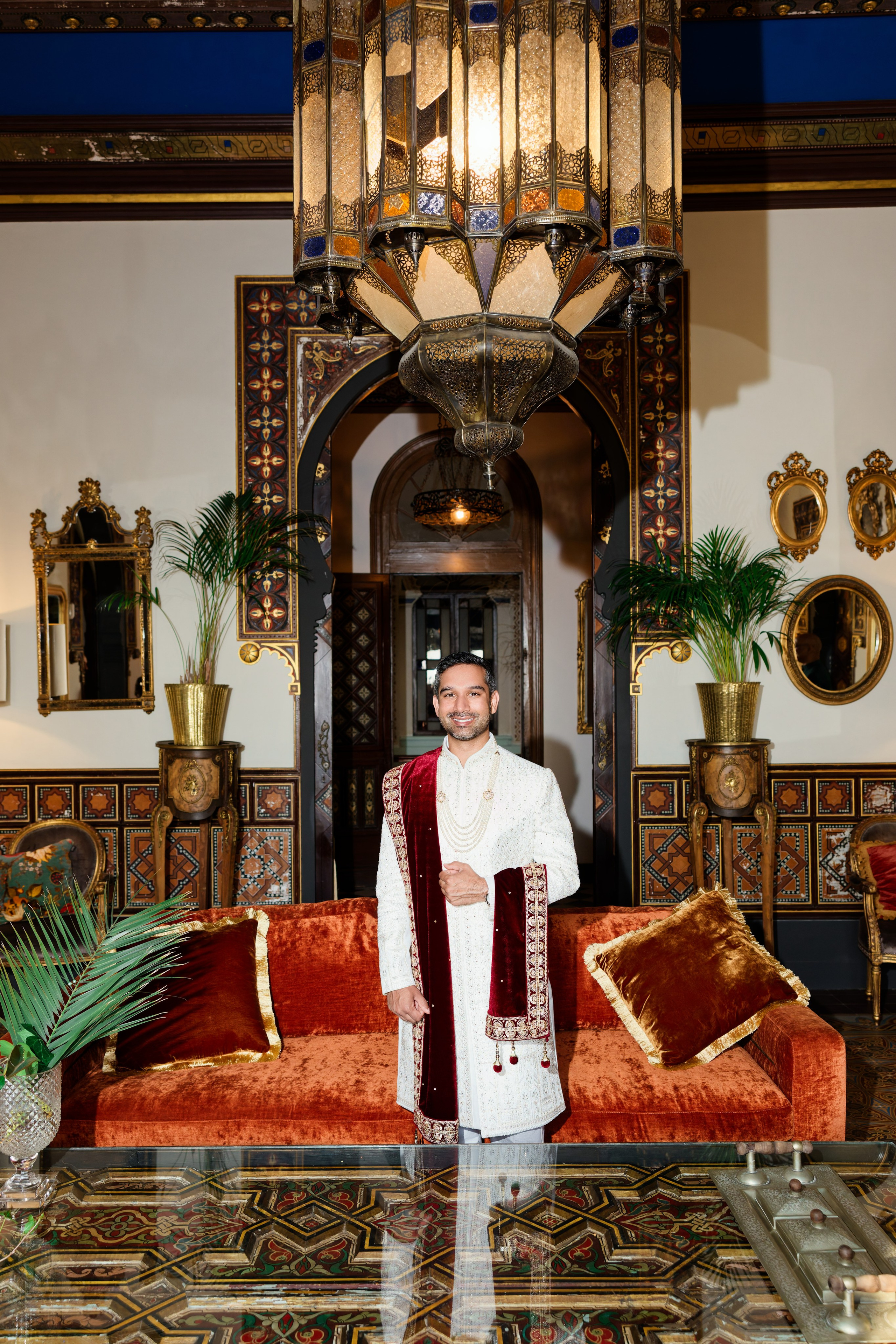 Indian wedding at Gran Villa Rosa, Barcelona