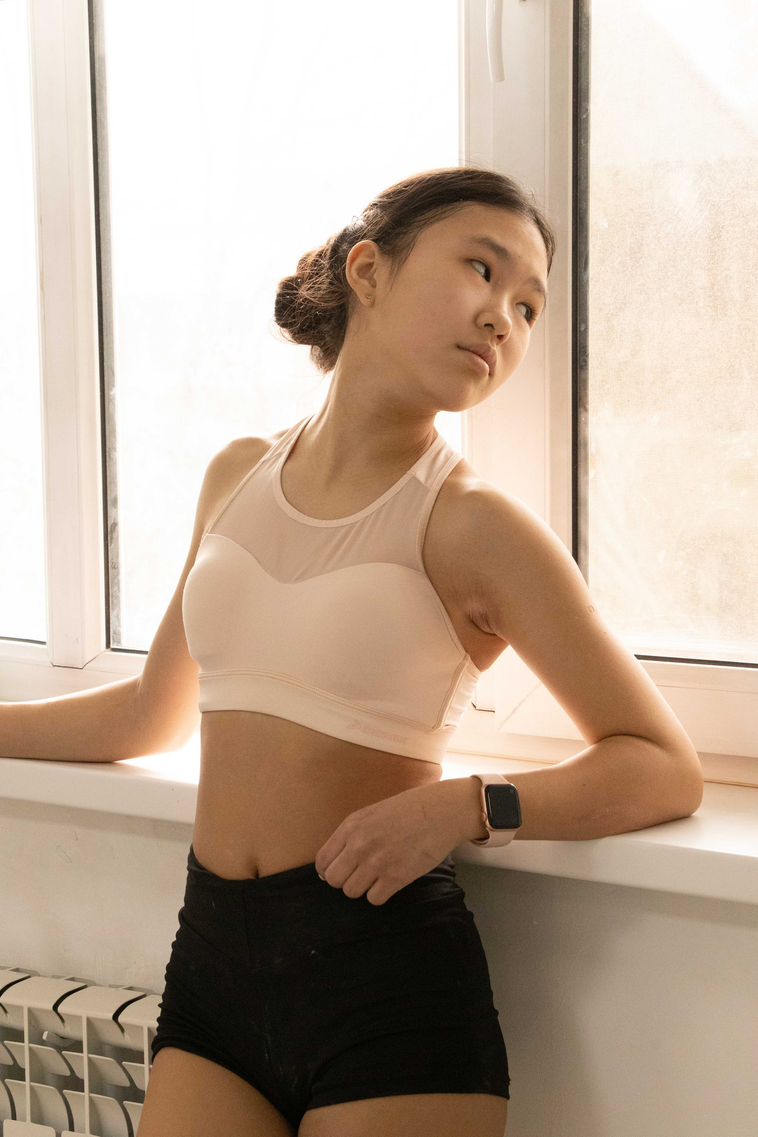 Turnen. Tatyana Van Hedent een fotograaf te Zele, Oost-Vlaanderen