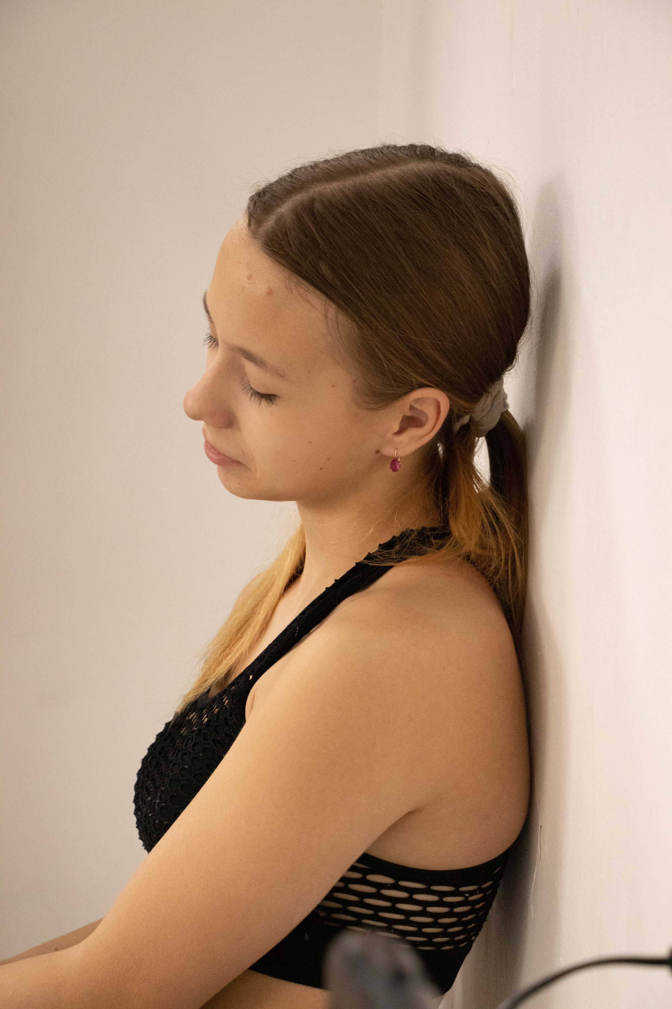 Turnen. Tatyana Van Hedent een fotograaf te Zele, Oost-Vlaanderen