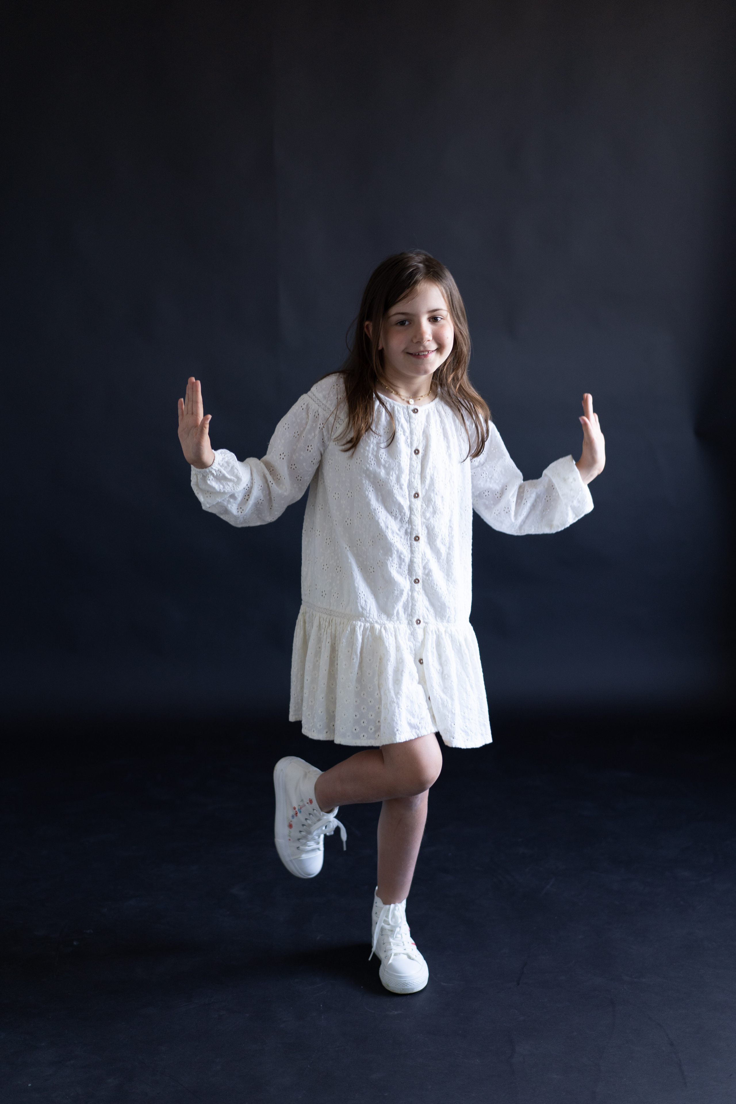 Kids-models Tiana en Tess. Tatyana Van Hedent een fotograaf te Zele, Oost-Vlaanderen