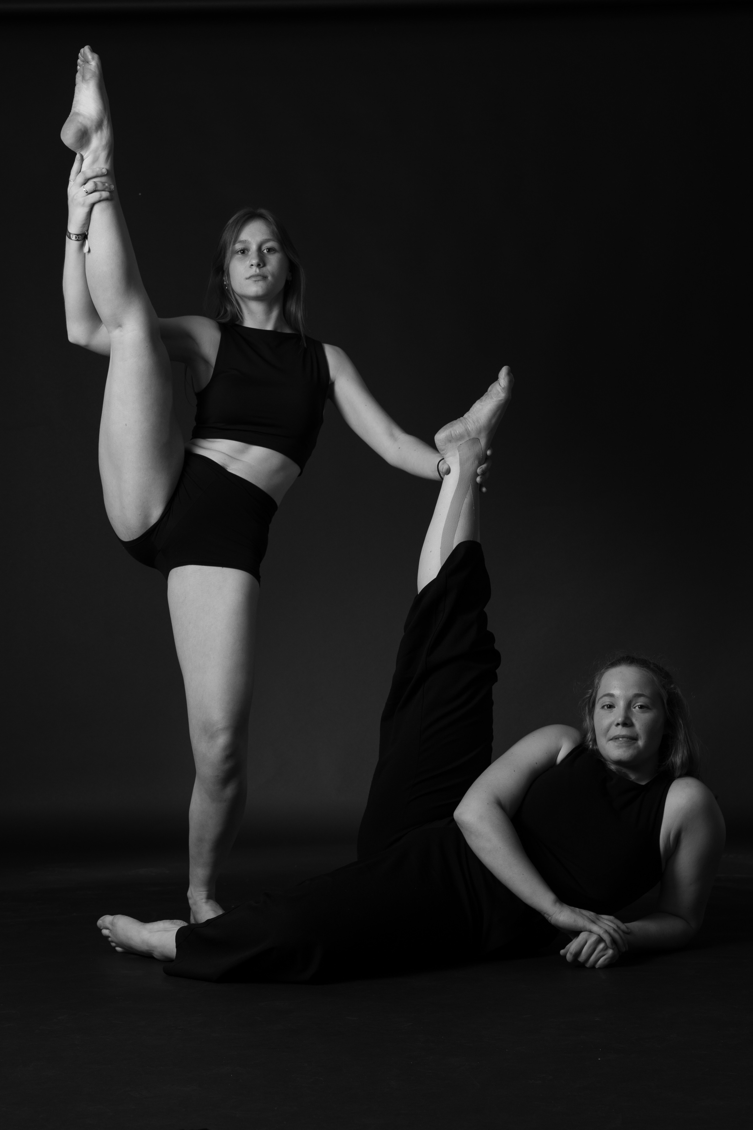 Margot en Eline. Tatyana Van Hedent een fotograaf te Zele, Oost-Vlaanderen