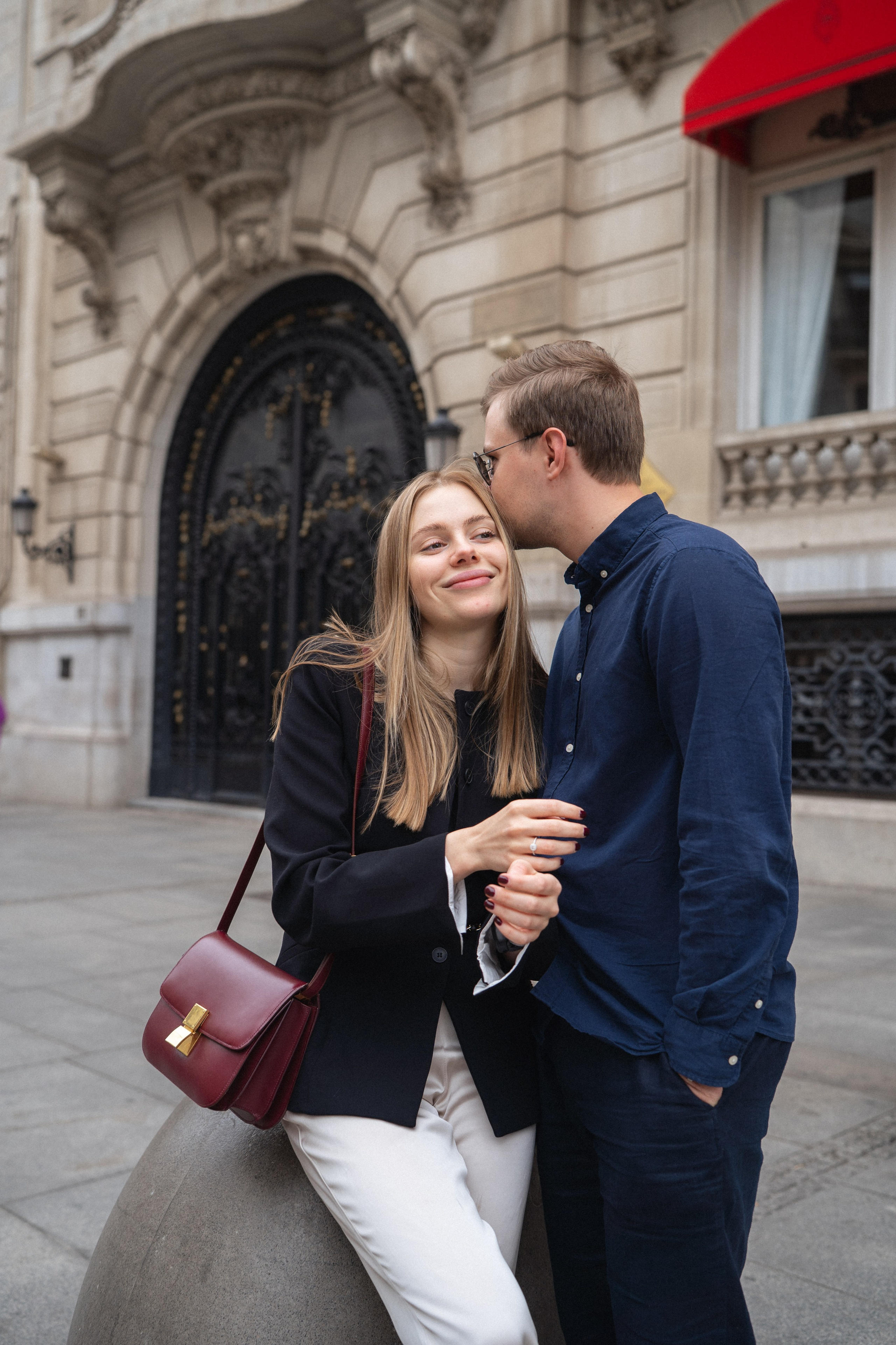 Marriage Proposal in Madrid historic Center. Photographer in Madrid, Spain. Alyona Belyaninova