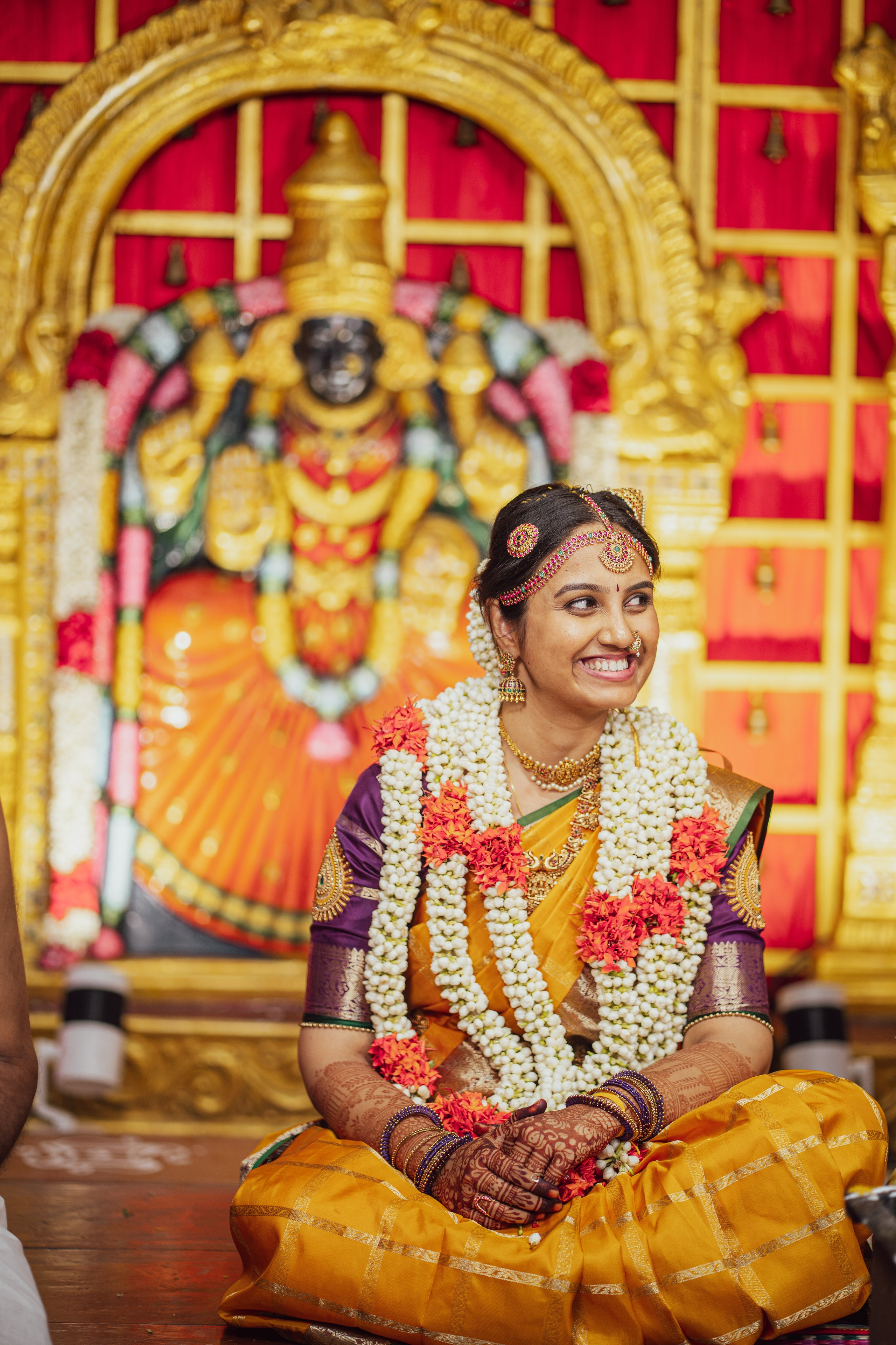 Shamika & Aravind. Menu