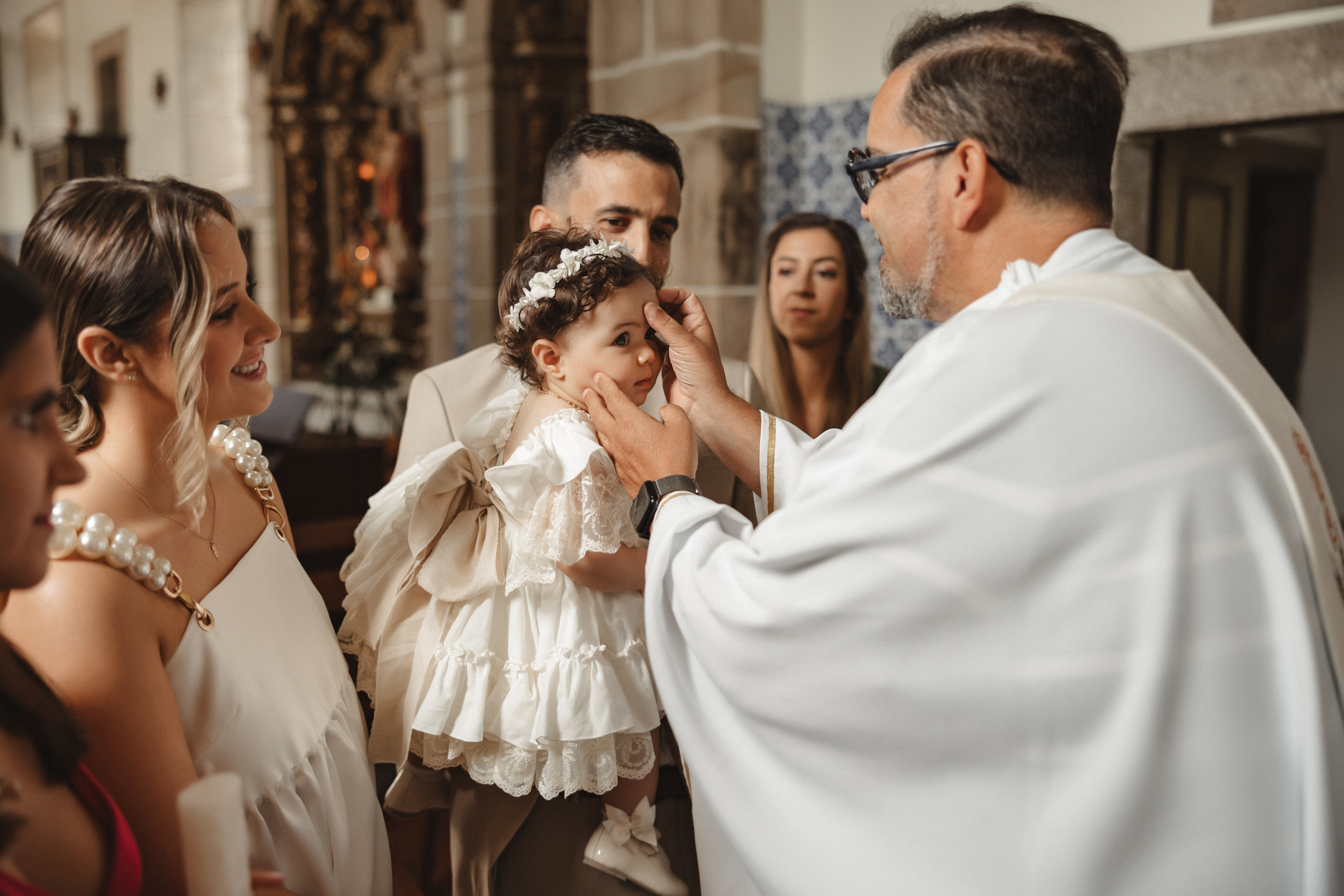 Batizado da Sara. Fotógrafa de Casamentos e Família em Braga — Alexandra Mieres Photography