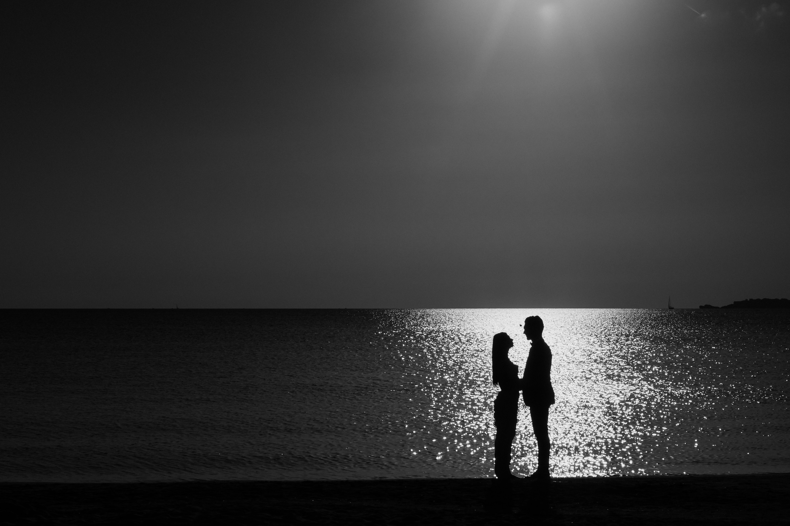 silueta cuplu nunta italia