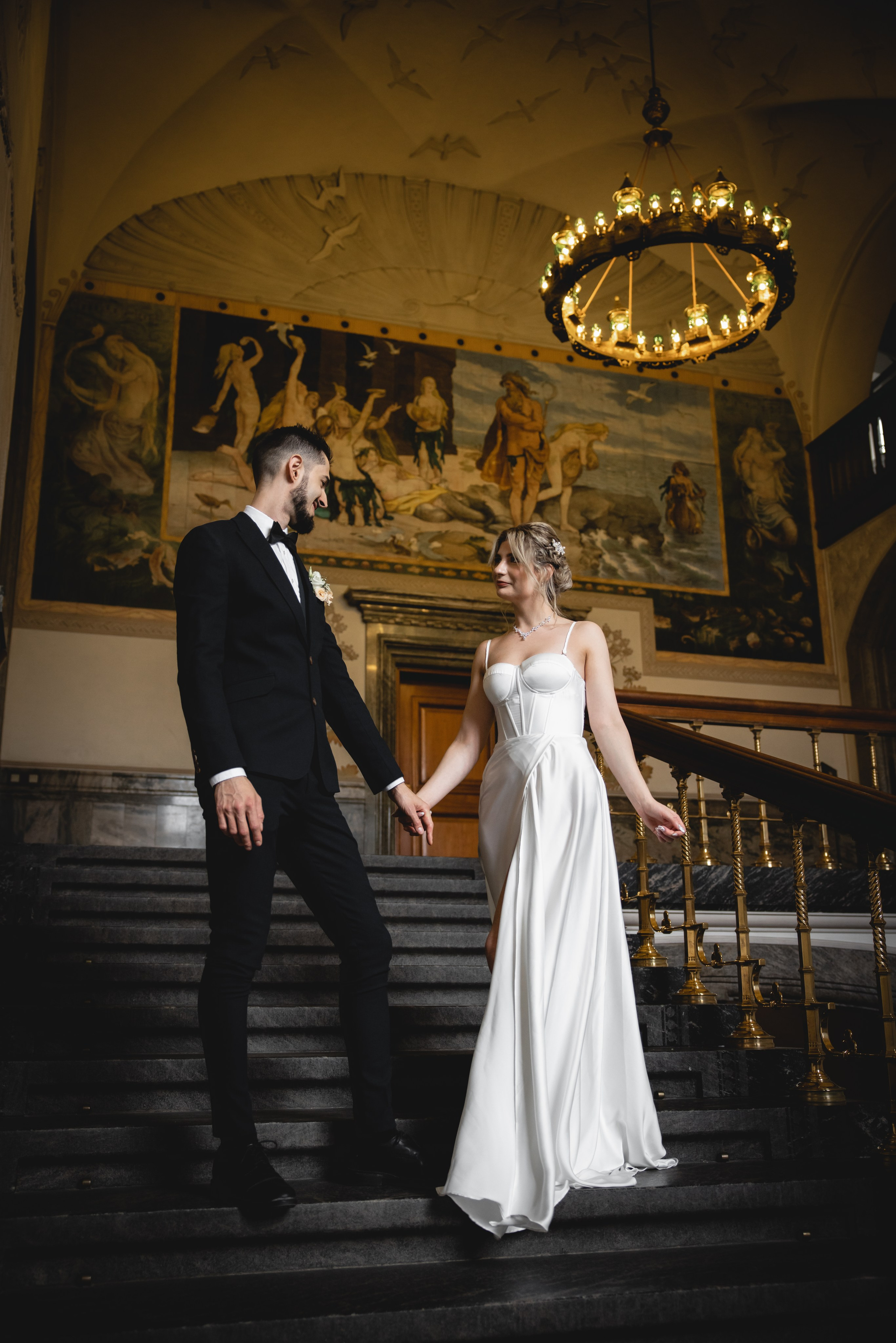 Johanna and Miroslav. Professional wedding photographer in Copenhagen, Denmark — Julia Byron