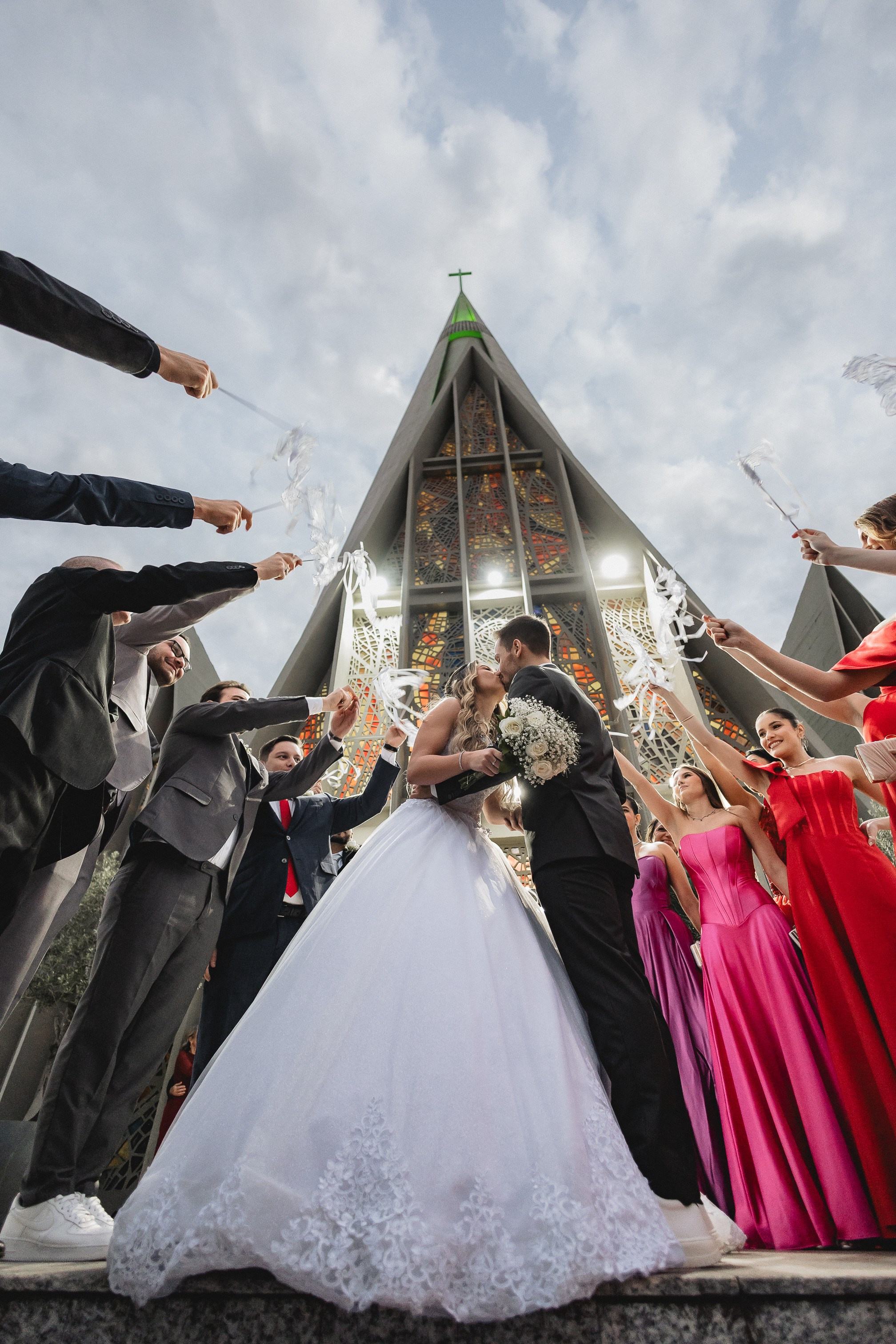 Heloisa e Andre casamento na catedral de maringa. Fotografo de casamento I Claudinei Moura
