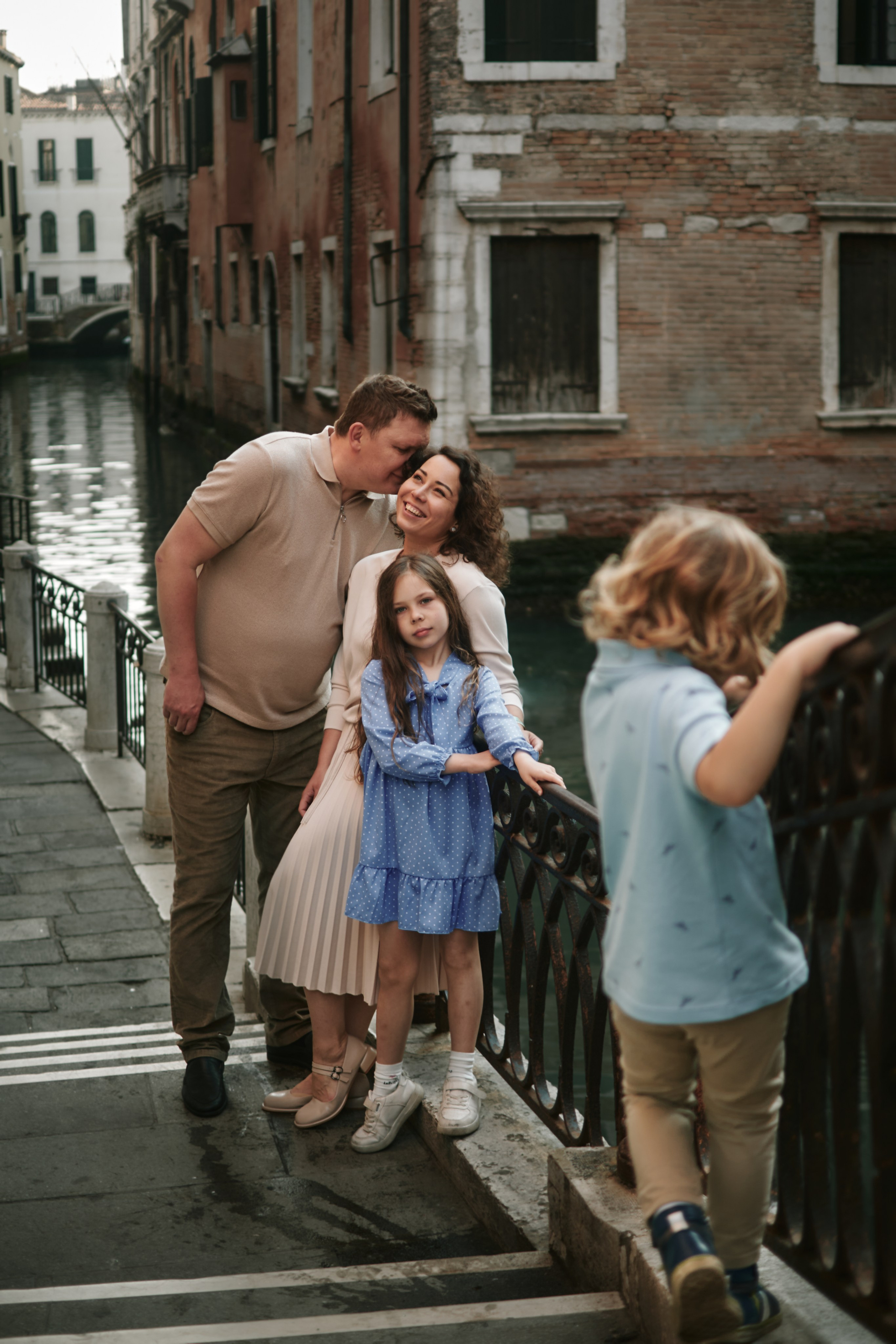 Morning Photosession for family in Venice. Фотограф в Венеции, Италия. Зотова Яна
