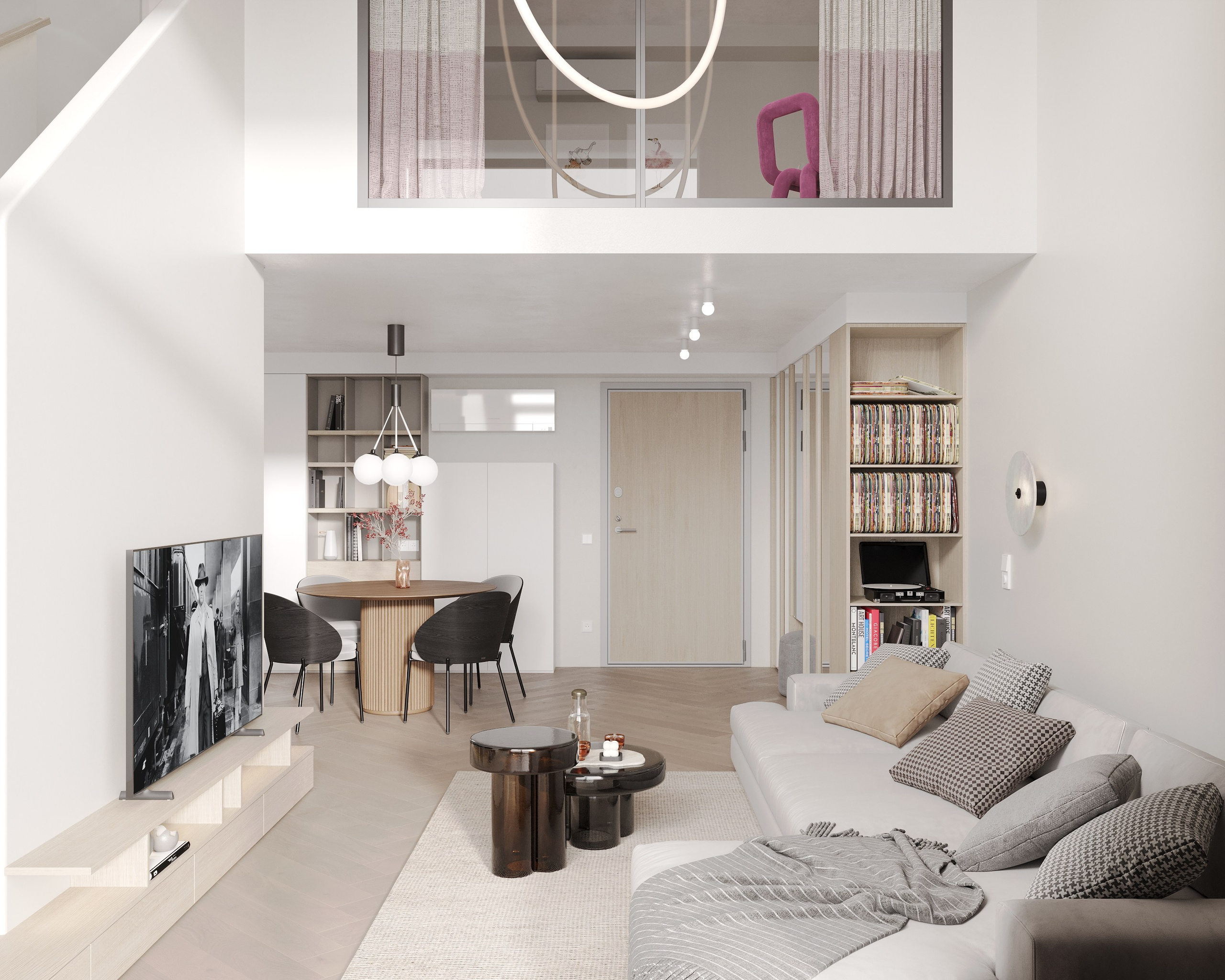 Loft apartment. Simple Archs — high quality visualizations for your interior projects