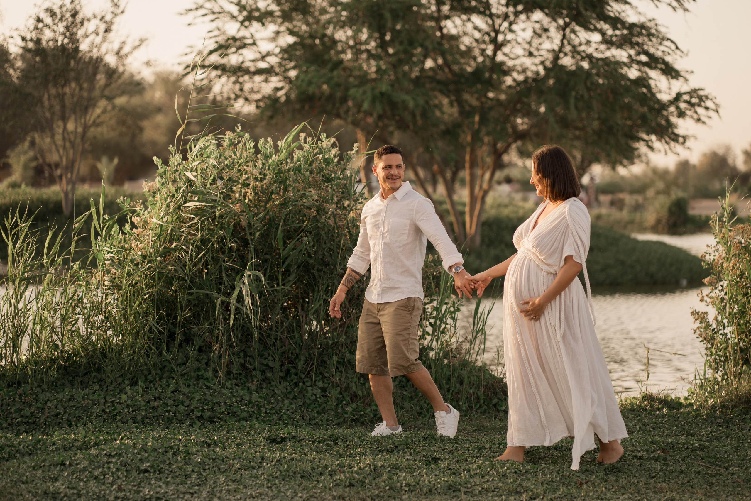 Lake of love. Angela Iakovleva — Family Photographer in Dubai