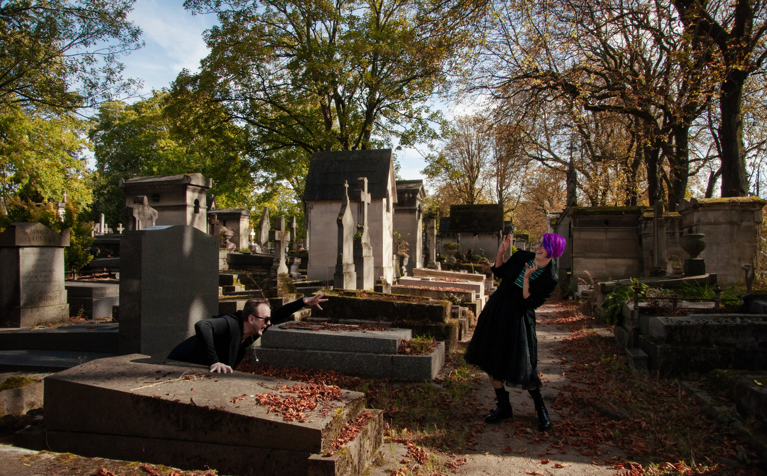 Фотосессия на Пер-Лашез. Фотограф в Париже Полина Осипова
