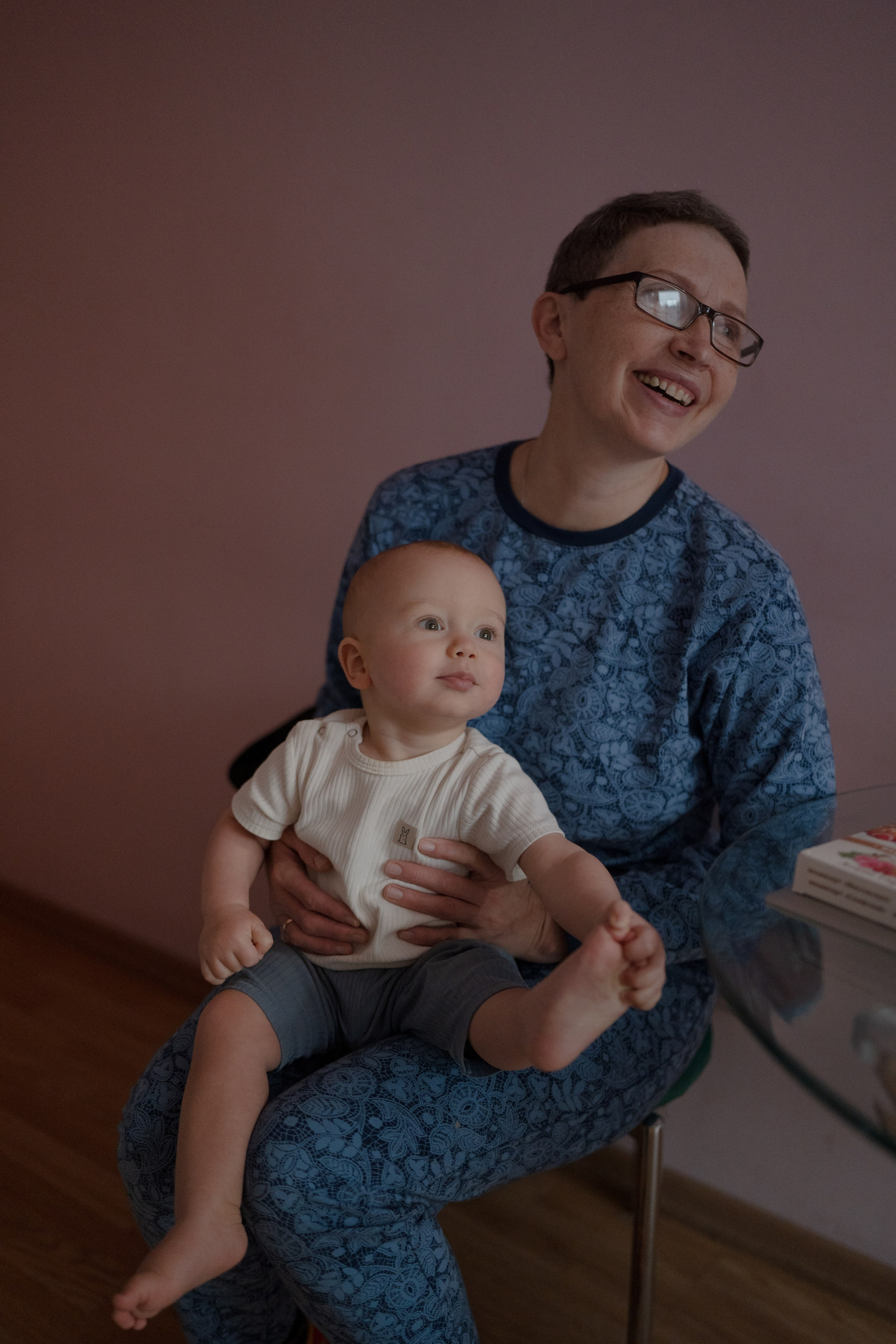 Alena, Vlad and their son Lev. Main