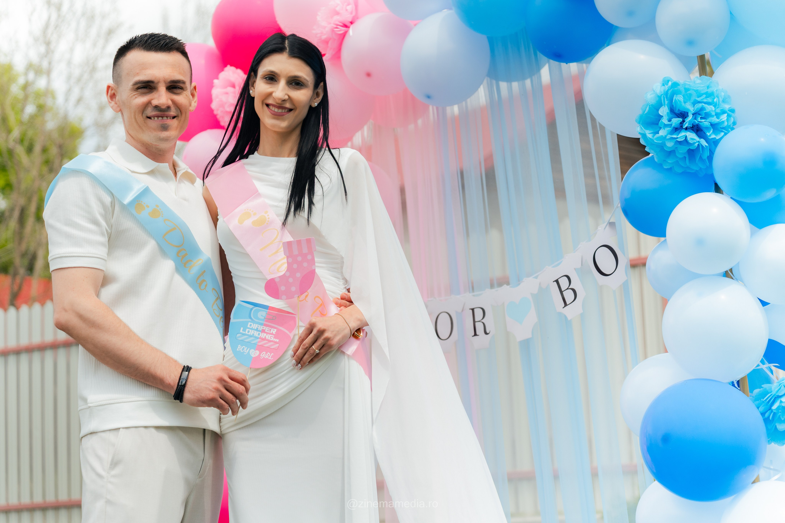 ALINA and IONUT — GENDER REVEAL. Z I N E M A