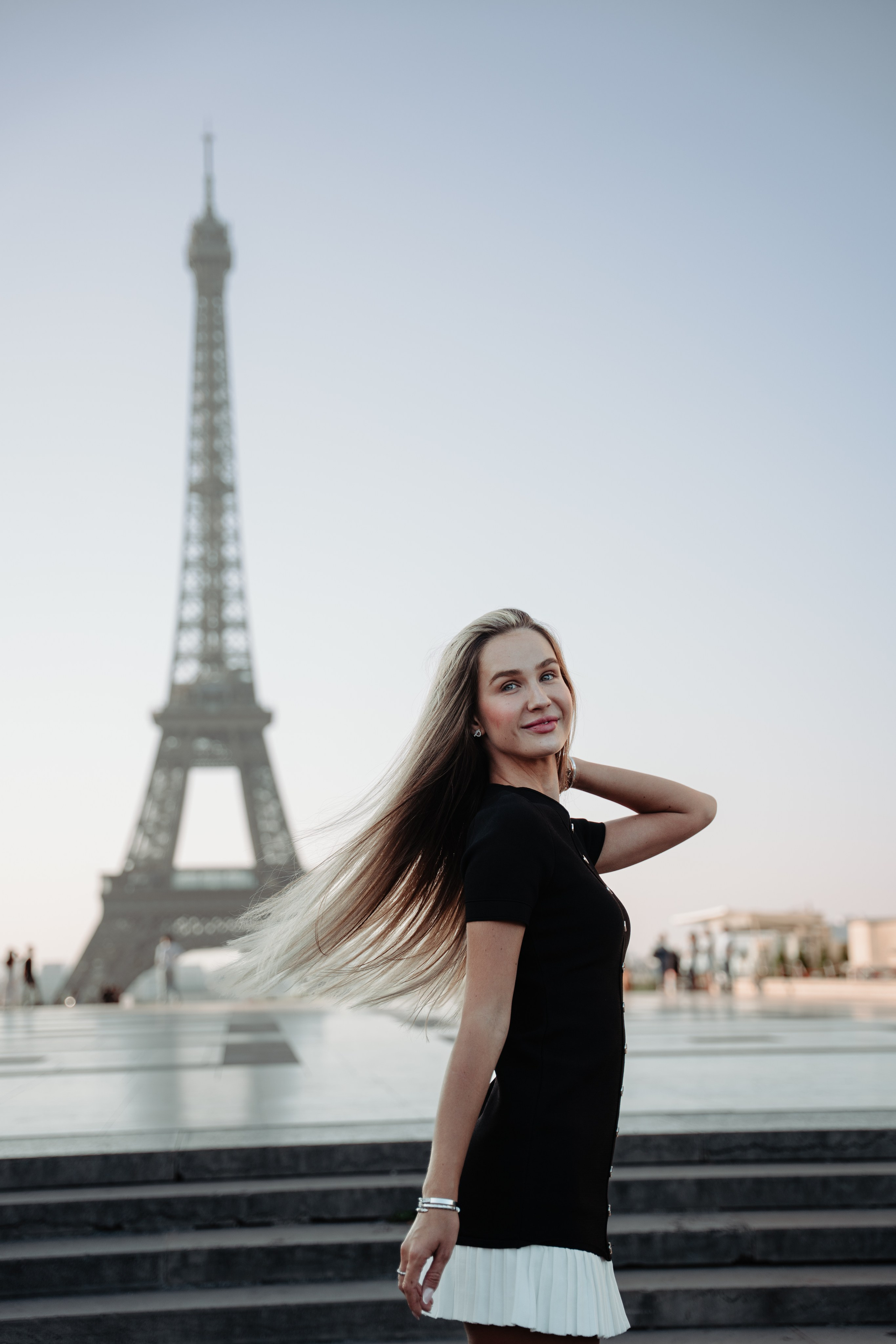 Yanina in France — from Paris to Deauville. Paris photographer — Polina Osipova