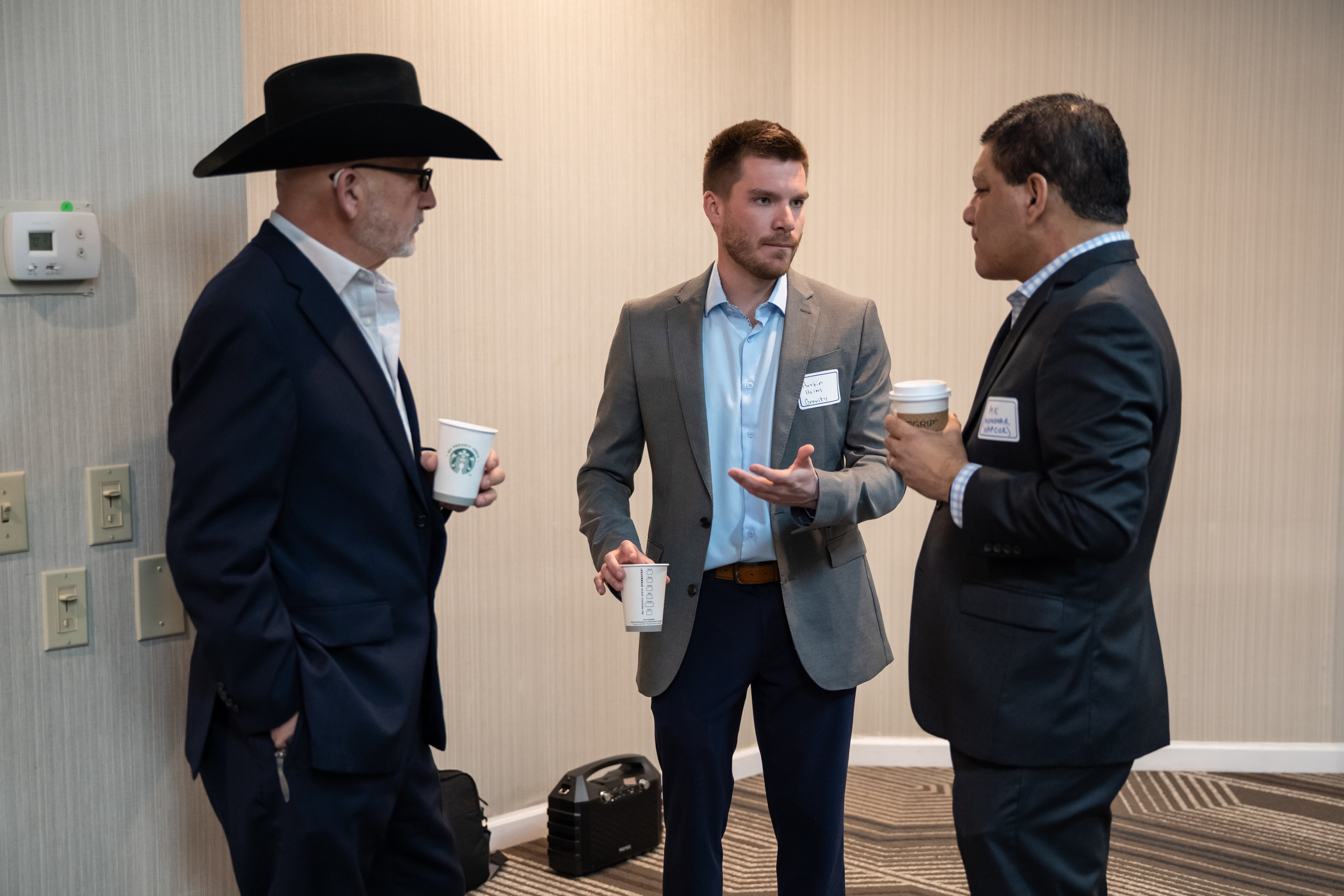 Executive Roundtable networking. Portrait photographer in Charlotte, North Carolina