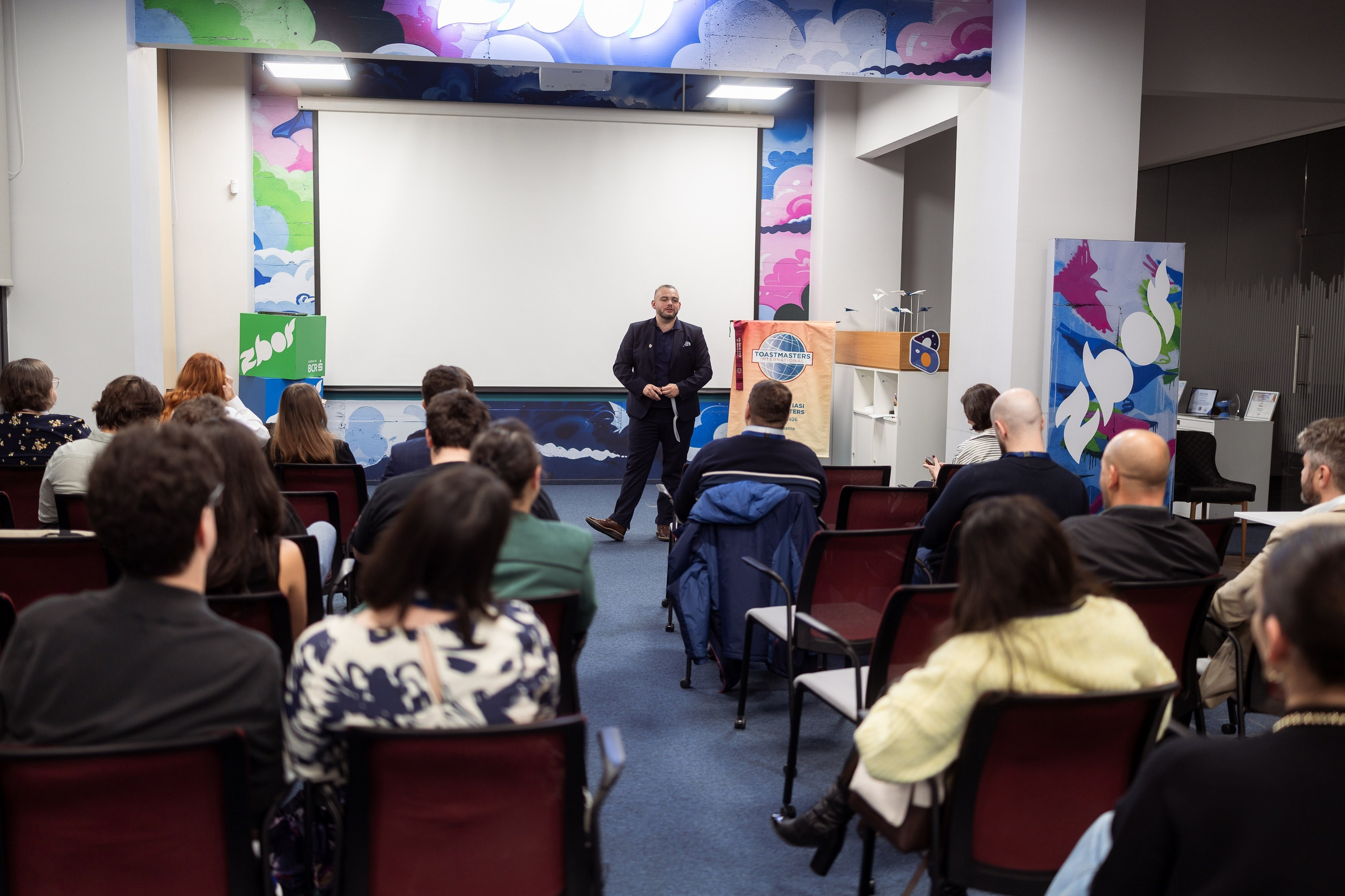 Toastmasters. Marius Ciocan