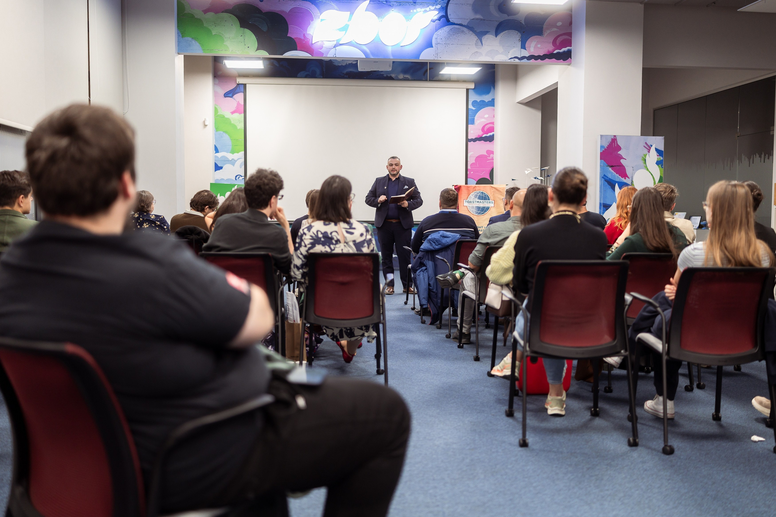Toastmasters. Marius Ciocan