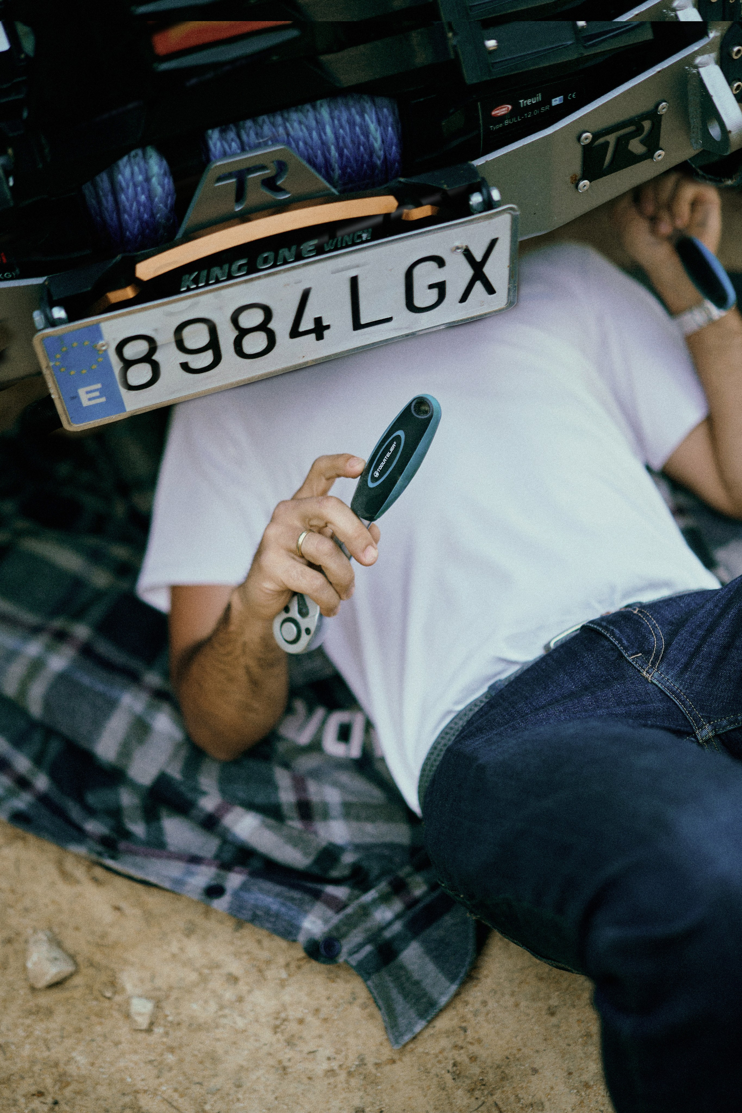 Луис и Лена. Машина. Фотограф в Барселоне Жанна Захарченко