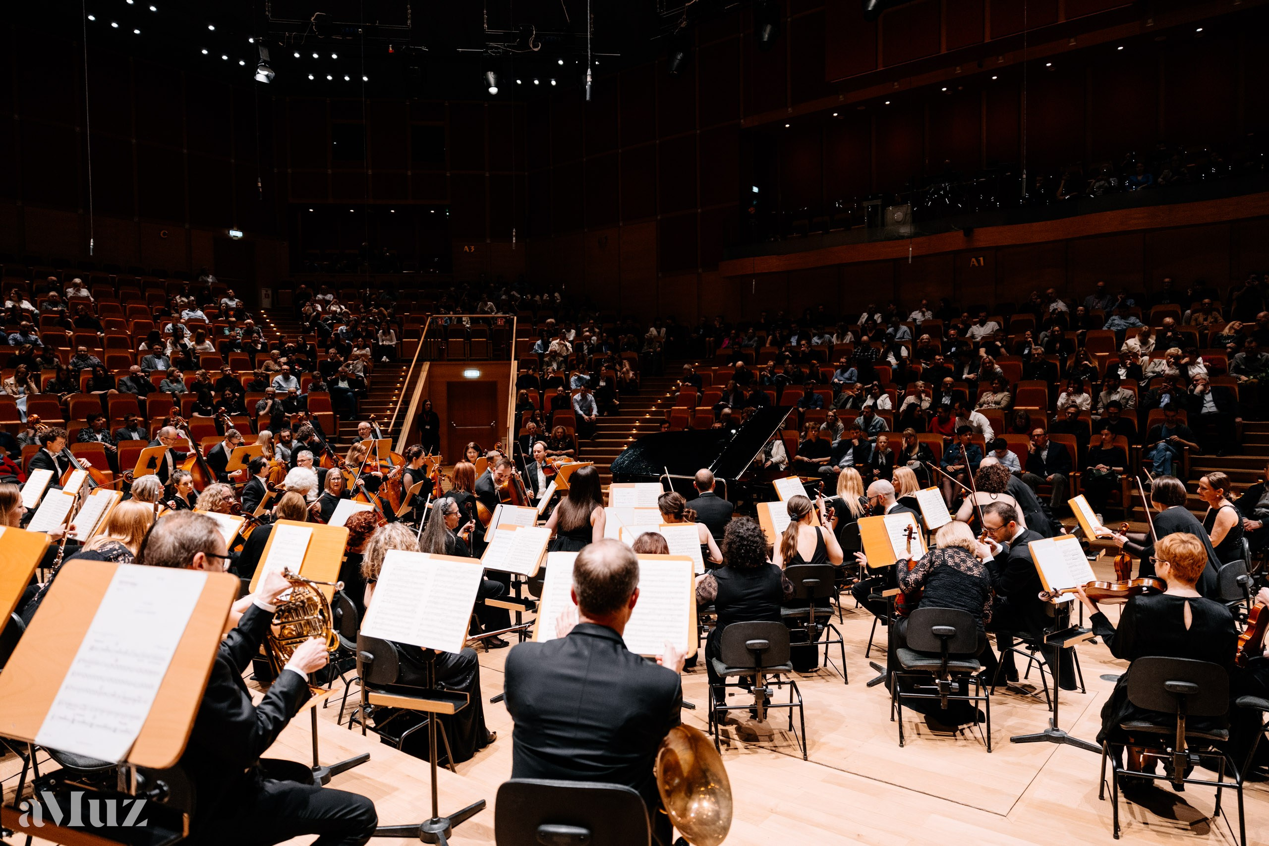 Koncert dyplomantów aMuz w Polskiej Filharmonii Bałtyckiej. Fotograf Ślubny Warszawa - Sesje Biznesowe Rodzinne Eventy