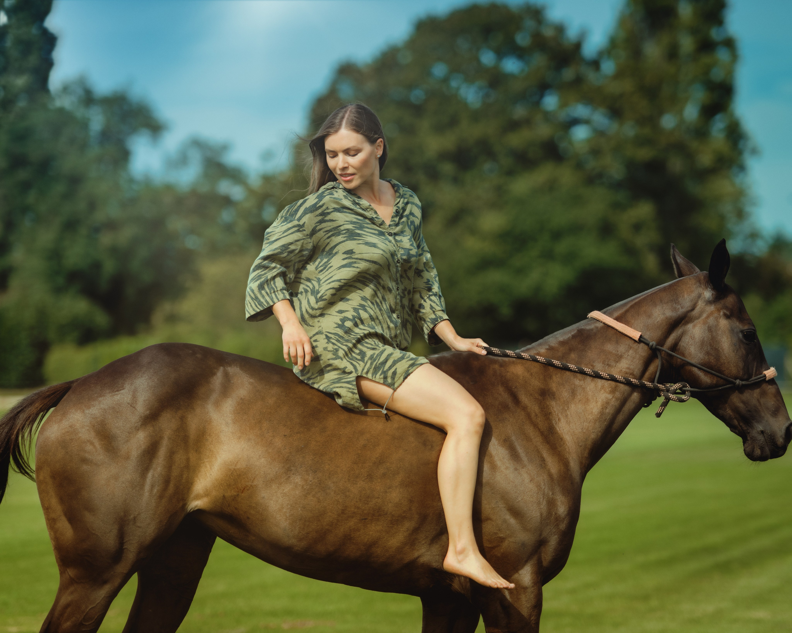 Photo shoot with horses