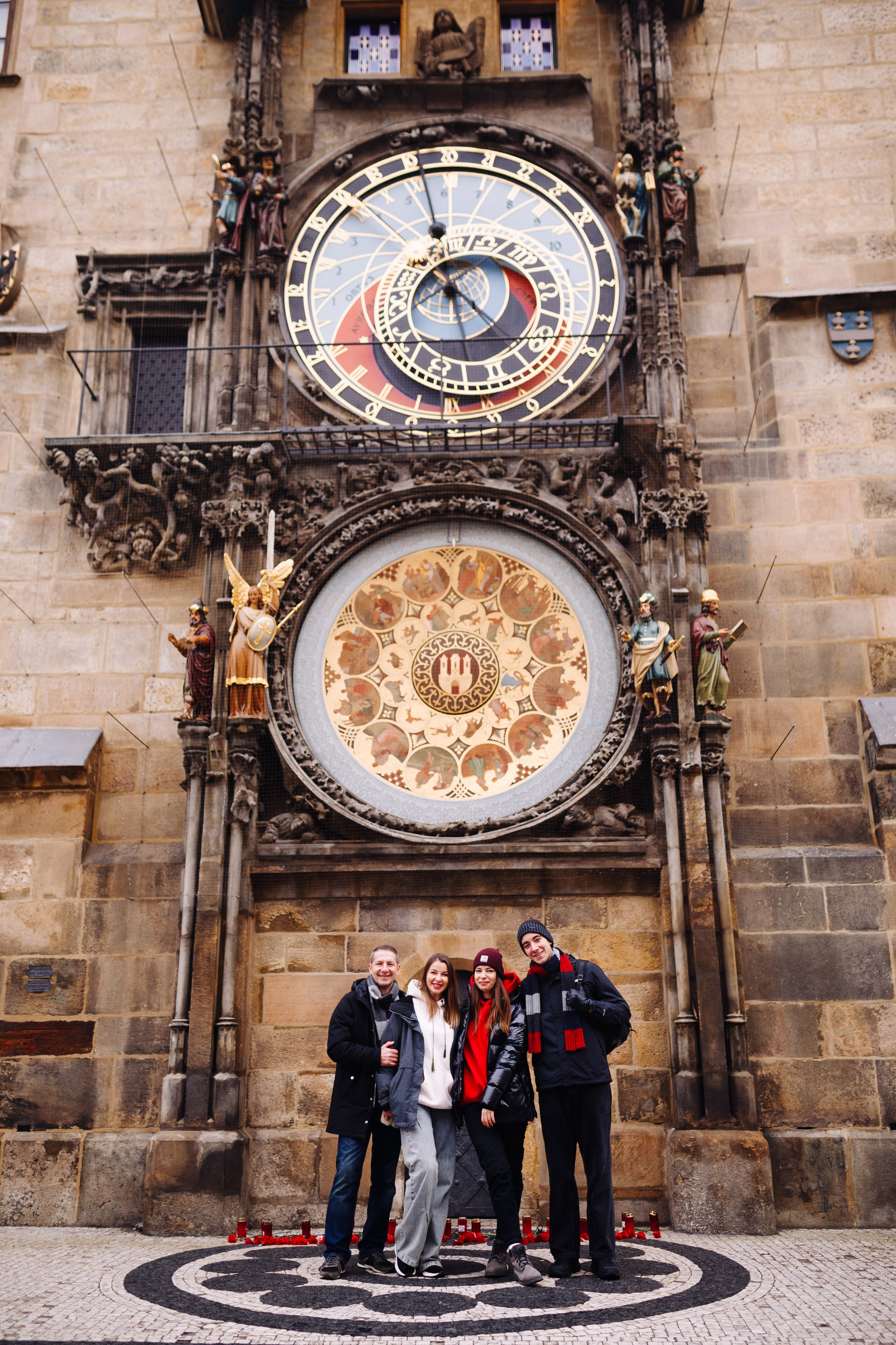 Olga & Vadim, Vlada & Mikchail. Photographer in Prague for tourists