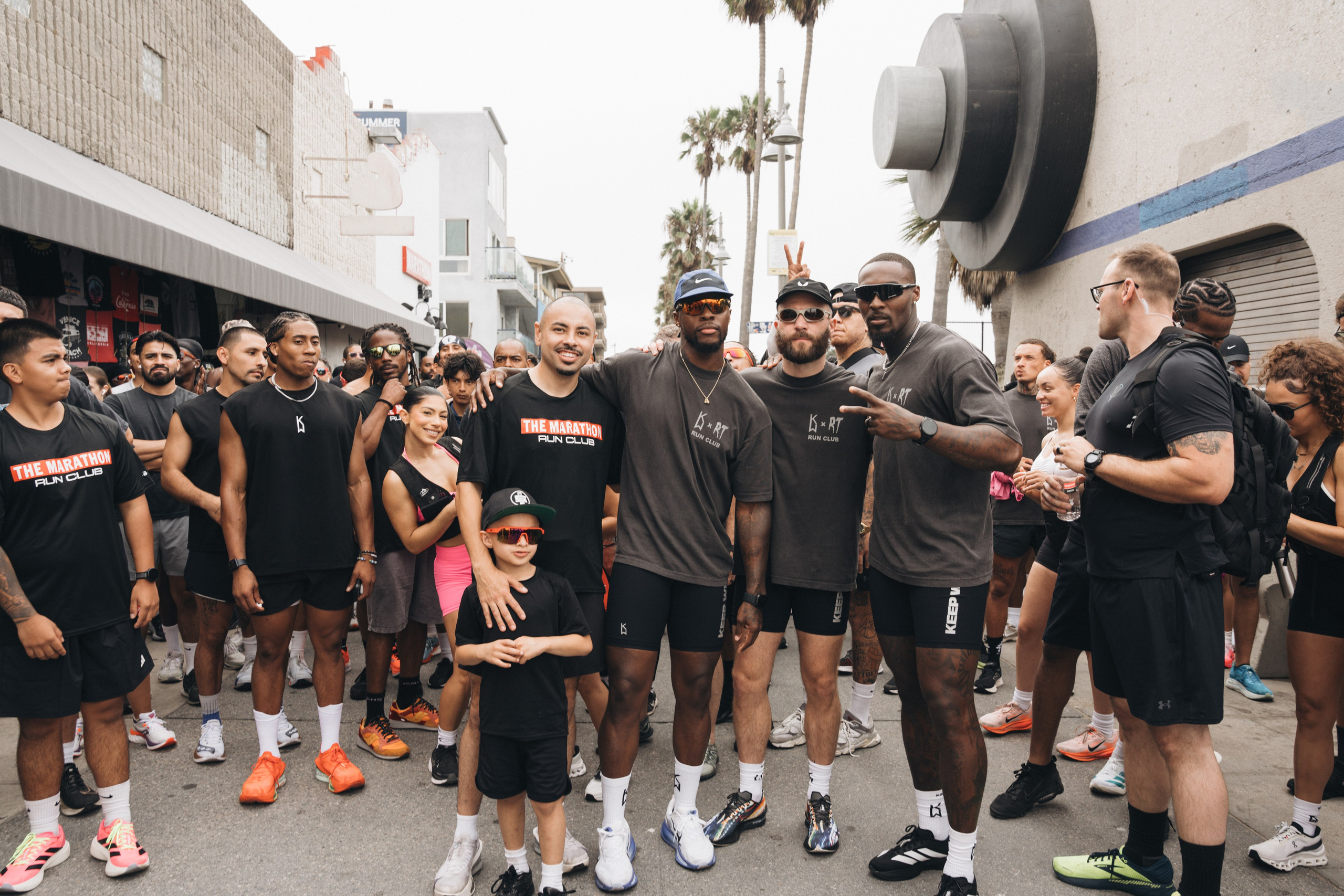 Keep Winning & Revenge Tour Run Club. Santa Monica based photographer Kristina Vasilenko