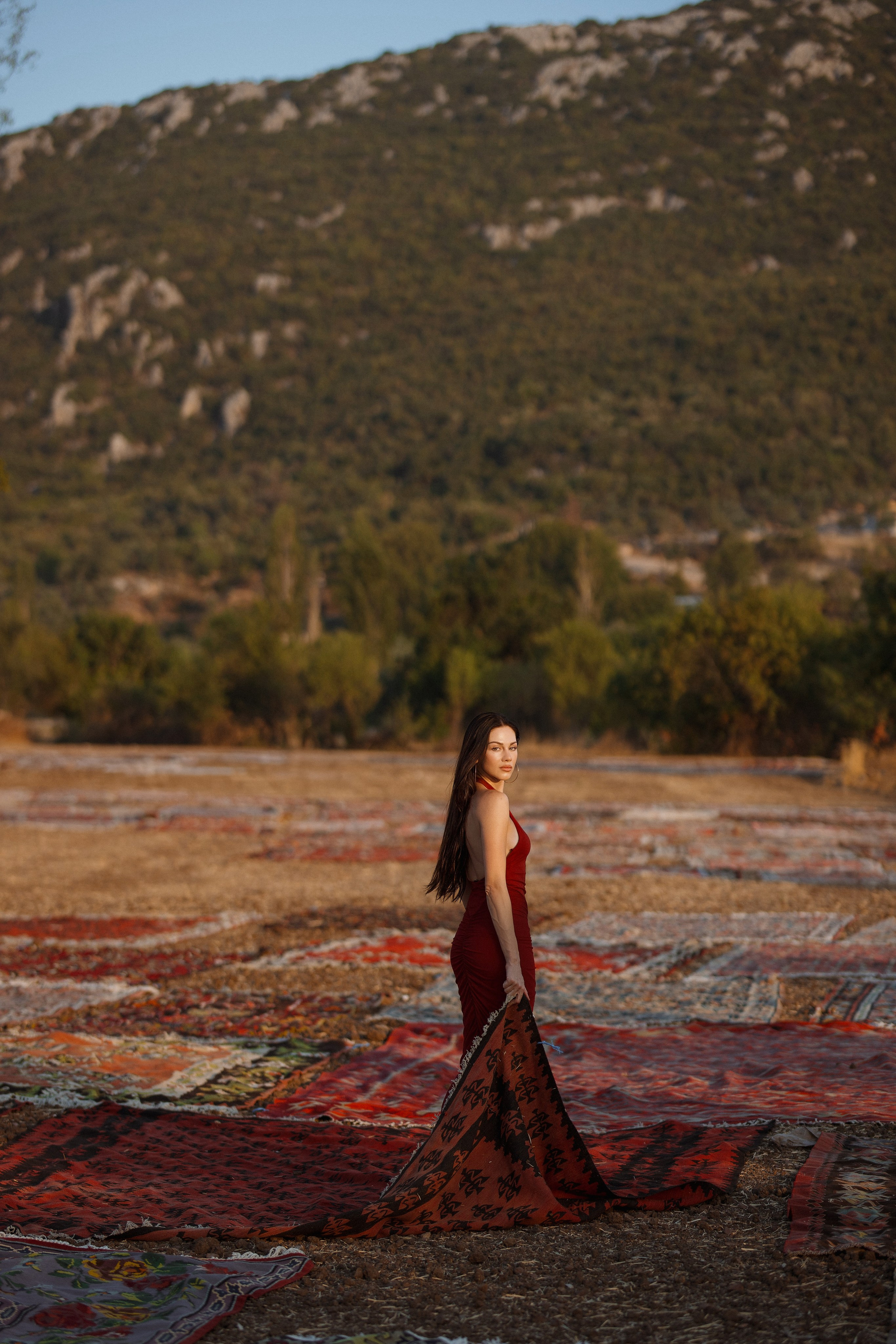 Фотосессия на ковровых полях в Анталии. Фотограф в Турции | Алания, Сиде, Белек, Анталия, Кемер)