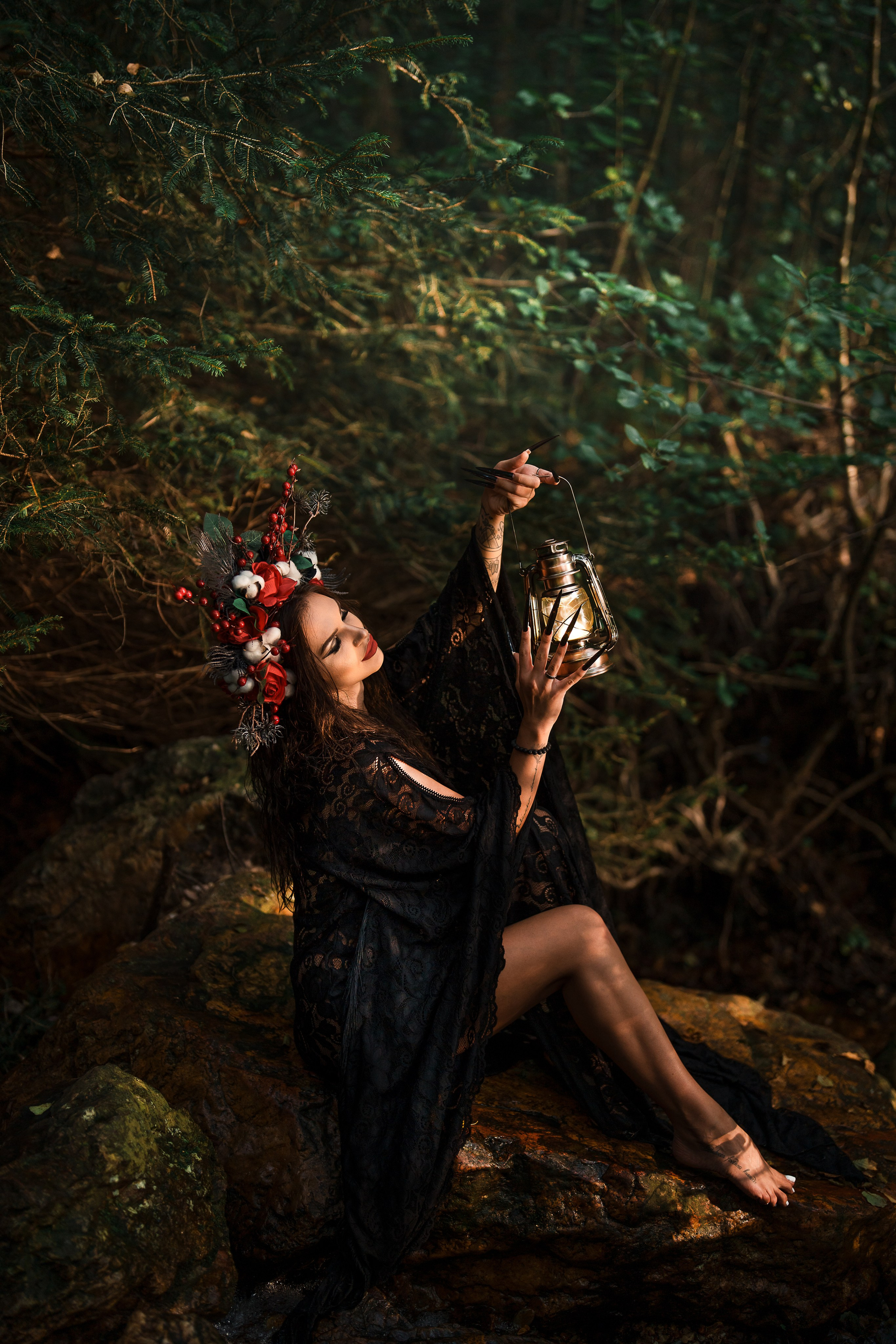Witch at the lake. Familien, Lifestyle und Portrait Fotografin in Trier, Luxembourg