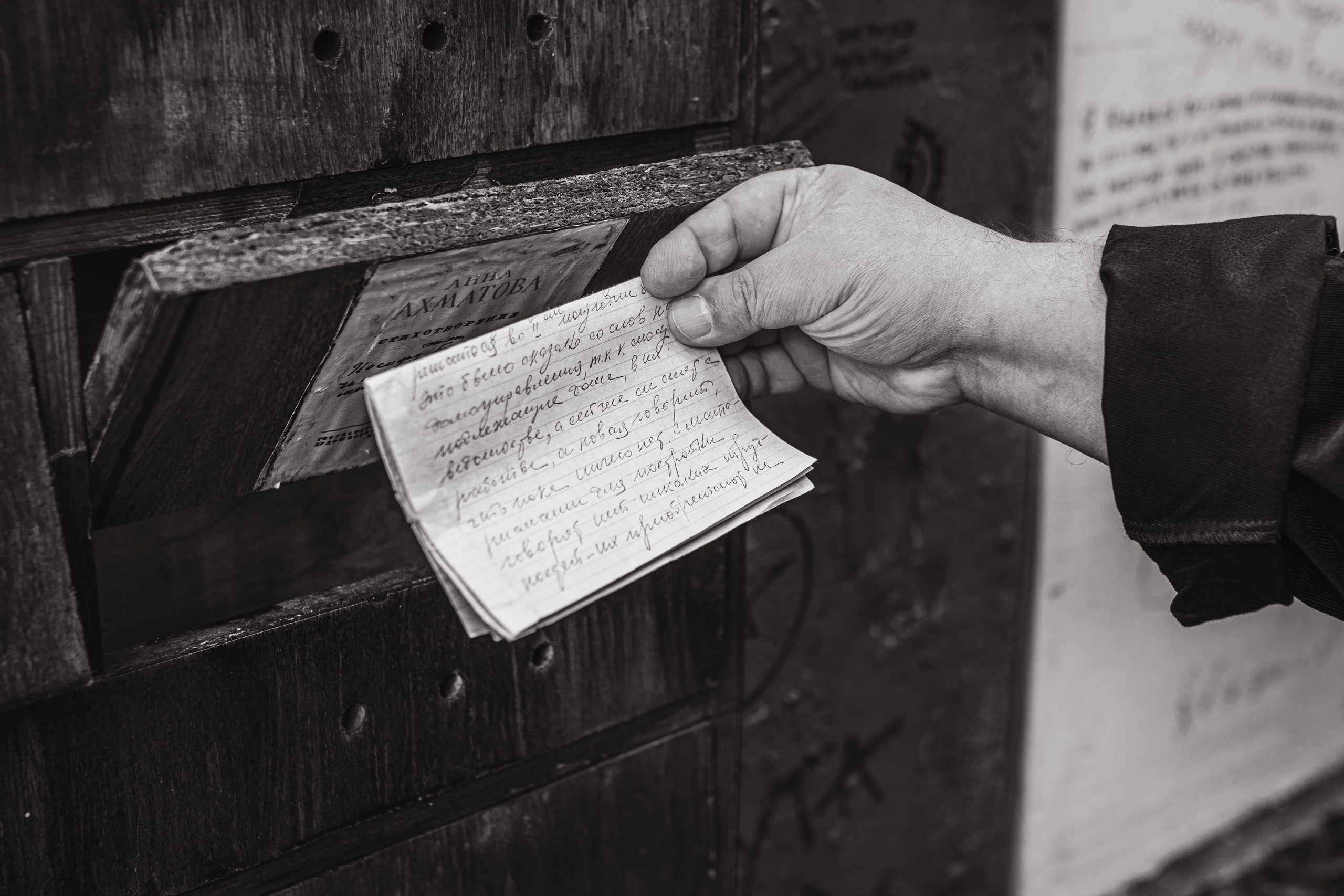 Александр Карев. Съёмка для поэта