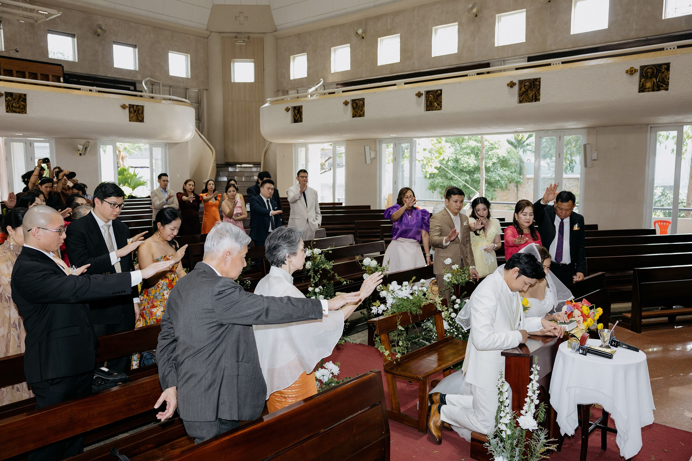 Church Wedding / Nica & Xavier. Nhiếp ảnh gia đám cưới hàng đầu tại Thành Phố Hồ Chí Minh