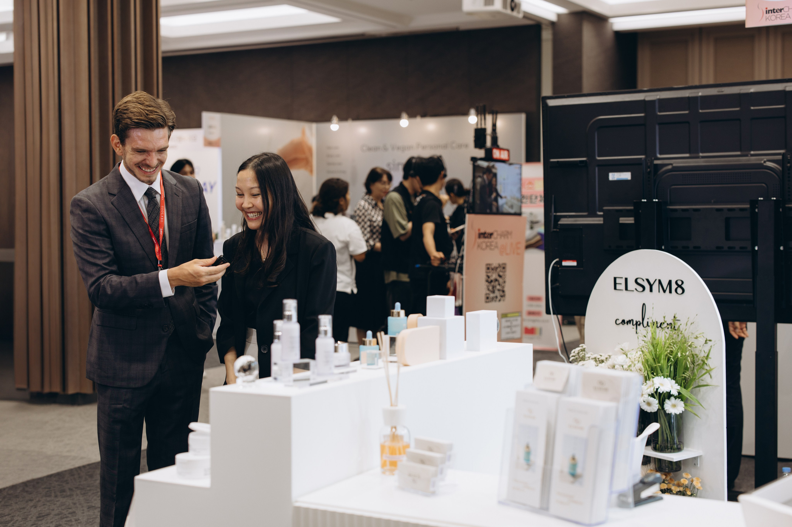 Inter charm Korea 2024 (ELSYM8). Portrait photographer in South Korea Olga Lian