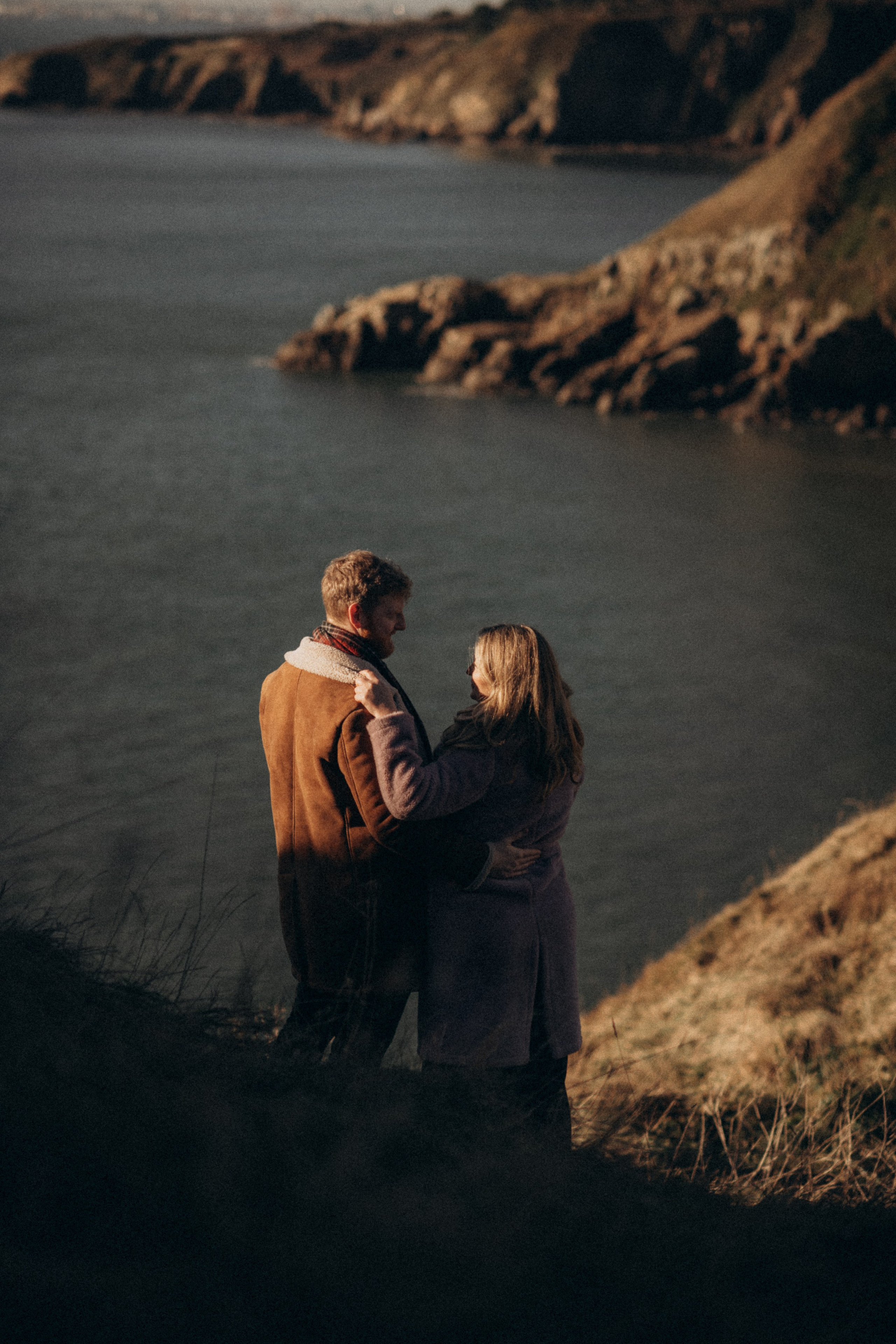 Howth cliff photoshoot. Wedding & Family photographer in County Donegal and Dublin, Ireland