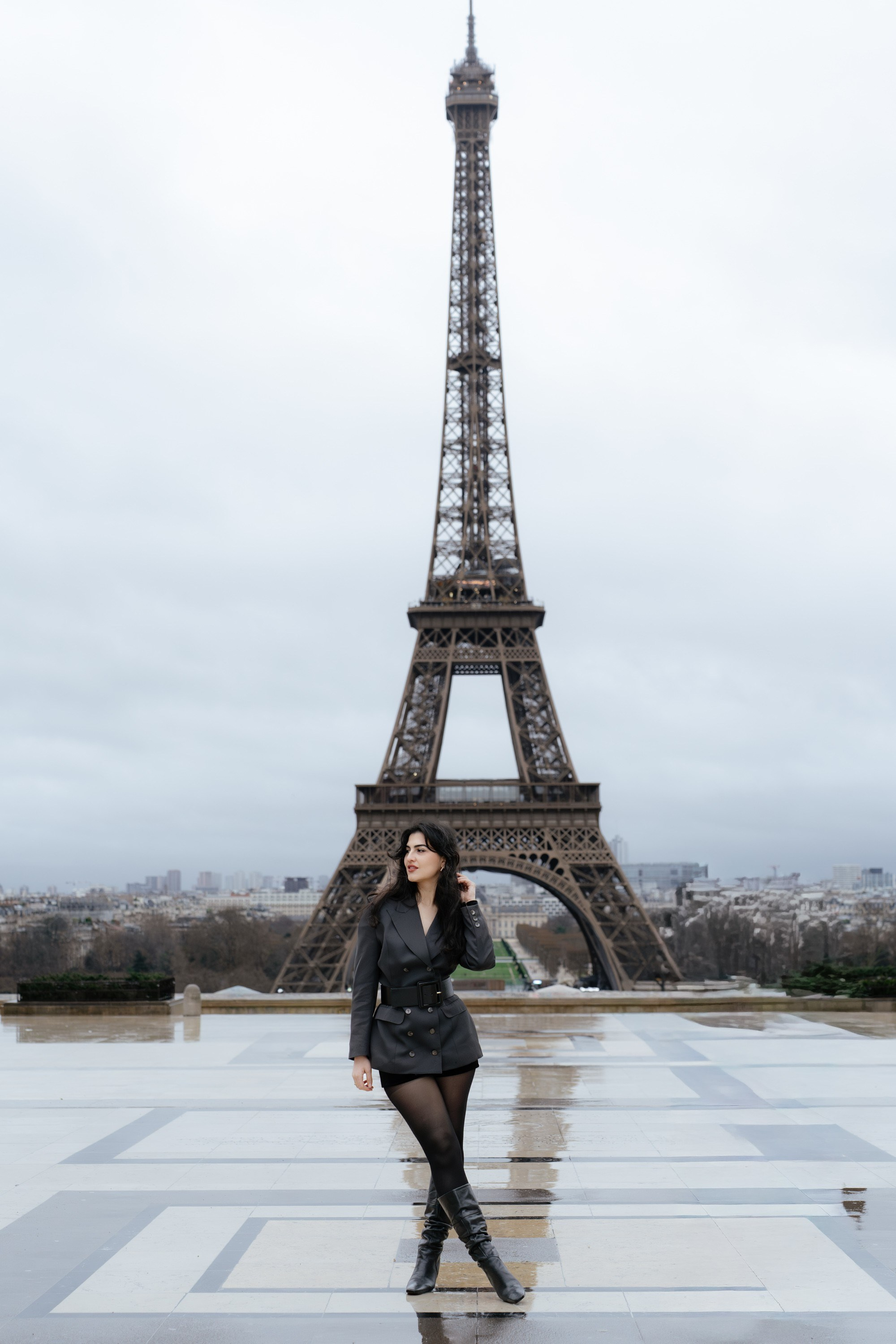 Solo Portrait Session: Trocadero. Paris Photographer & Videographer