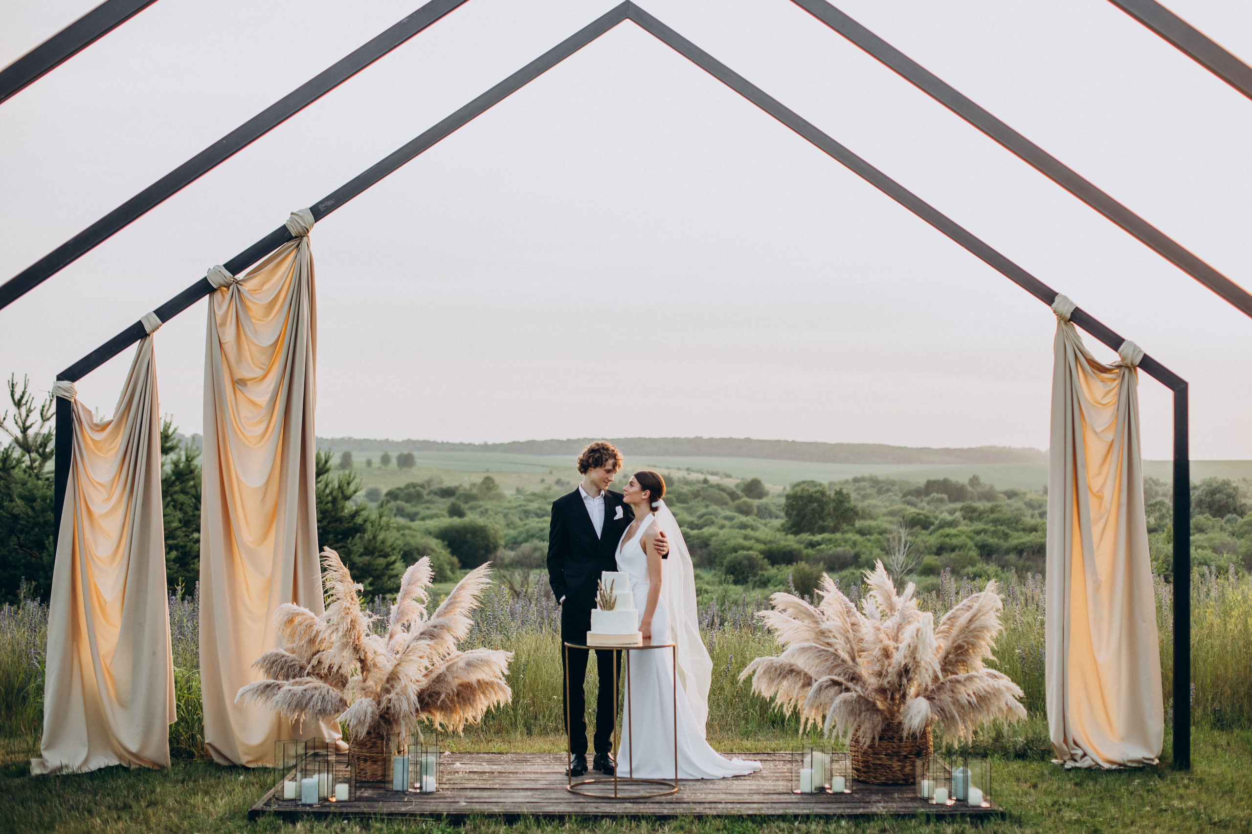 Michael & Sophia — countryside wedding ceremony in New York. Alice Bell — Wedding photographer in New York