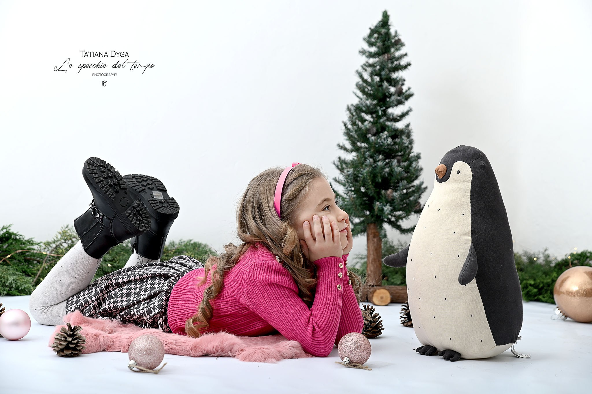 Mini sessioni «Cartolina di Natale». Lo specchio del tempo photography