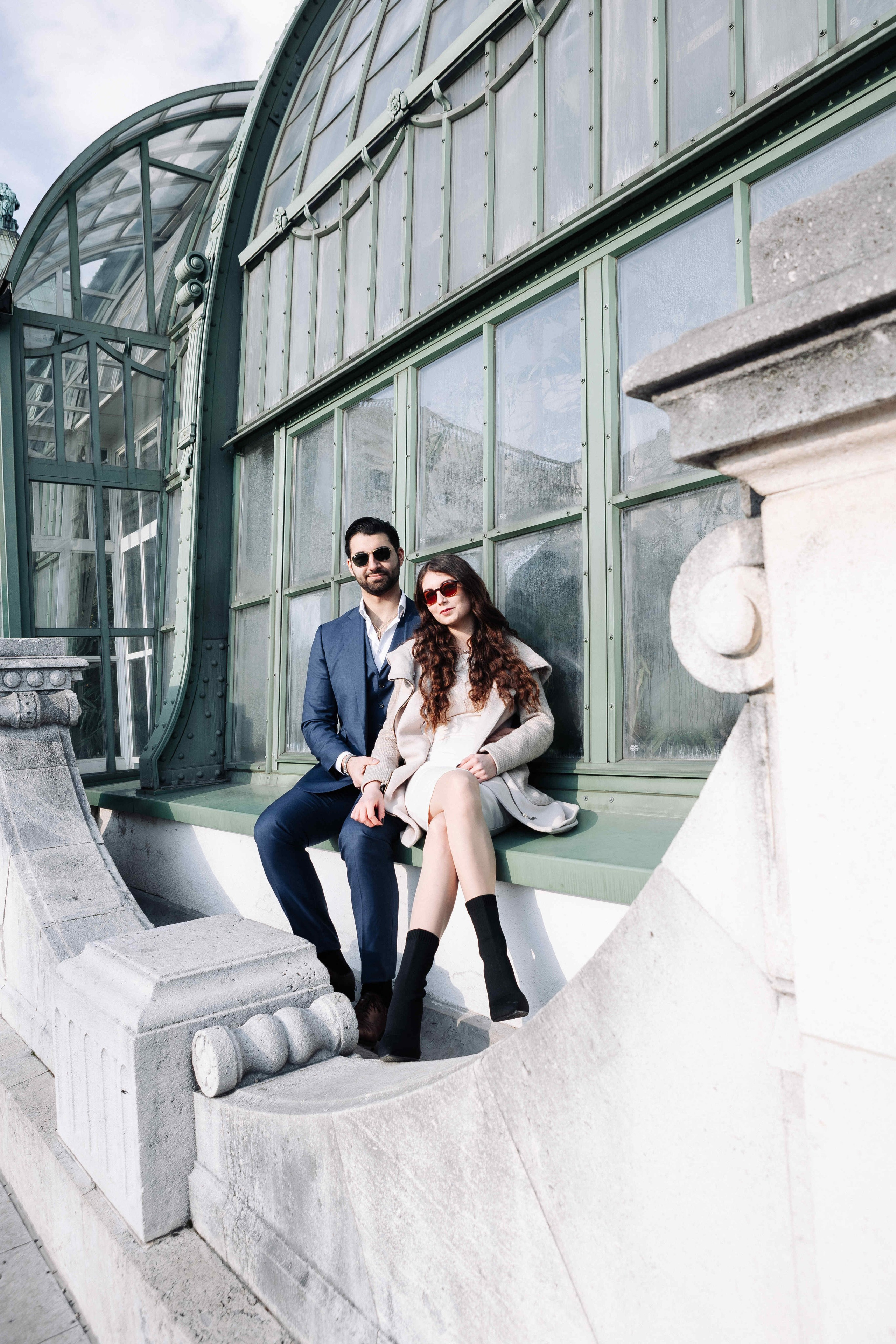 A LOVE STORY IN VIENNA. PHOTOGRAPHER IN ISRAEL