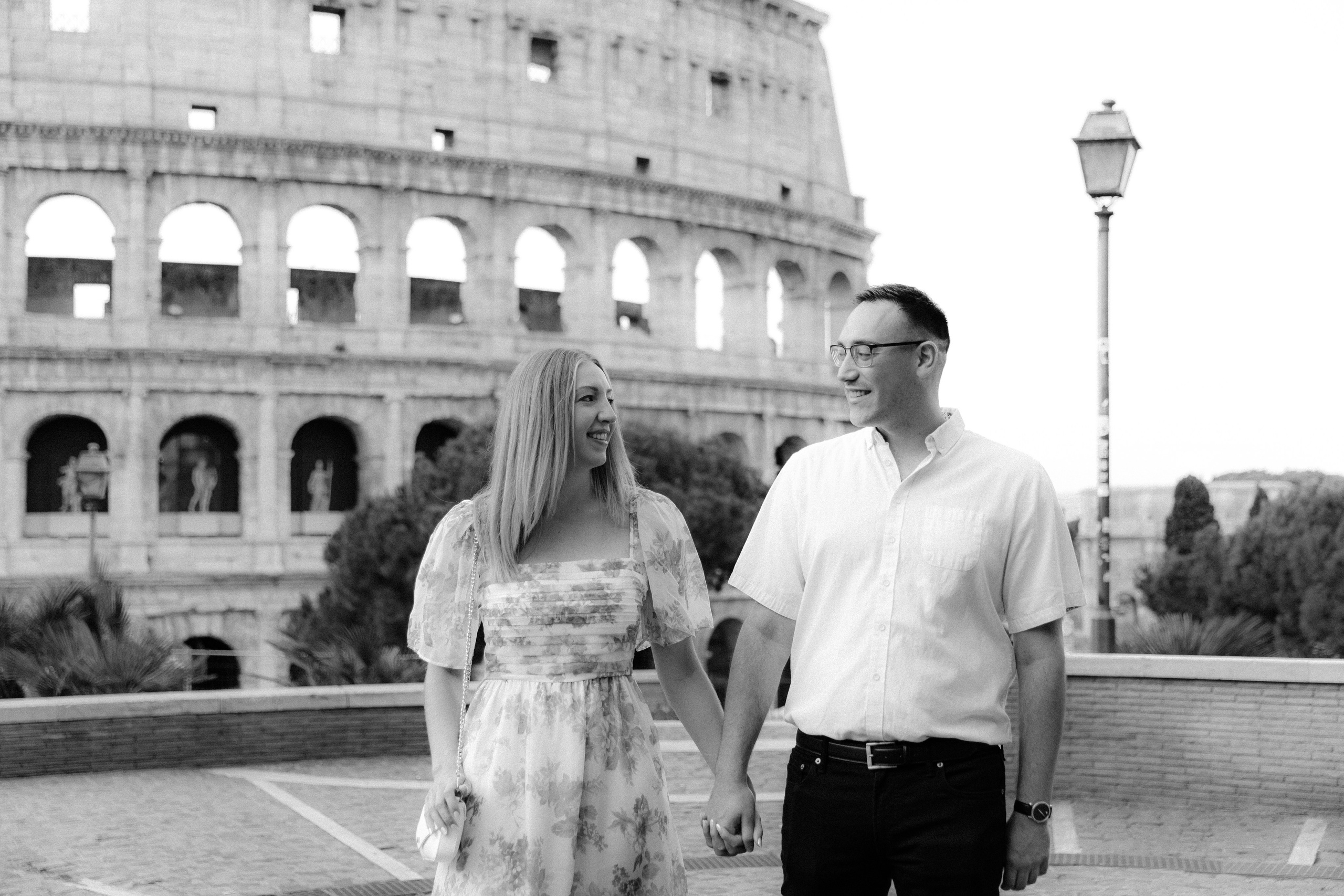 Leanne and Matt. Photographer in Rome