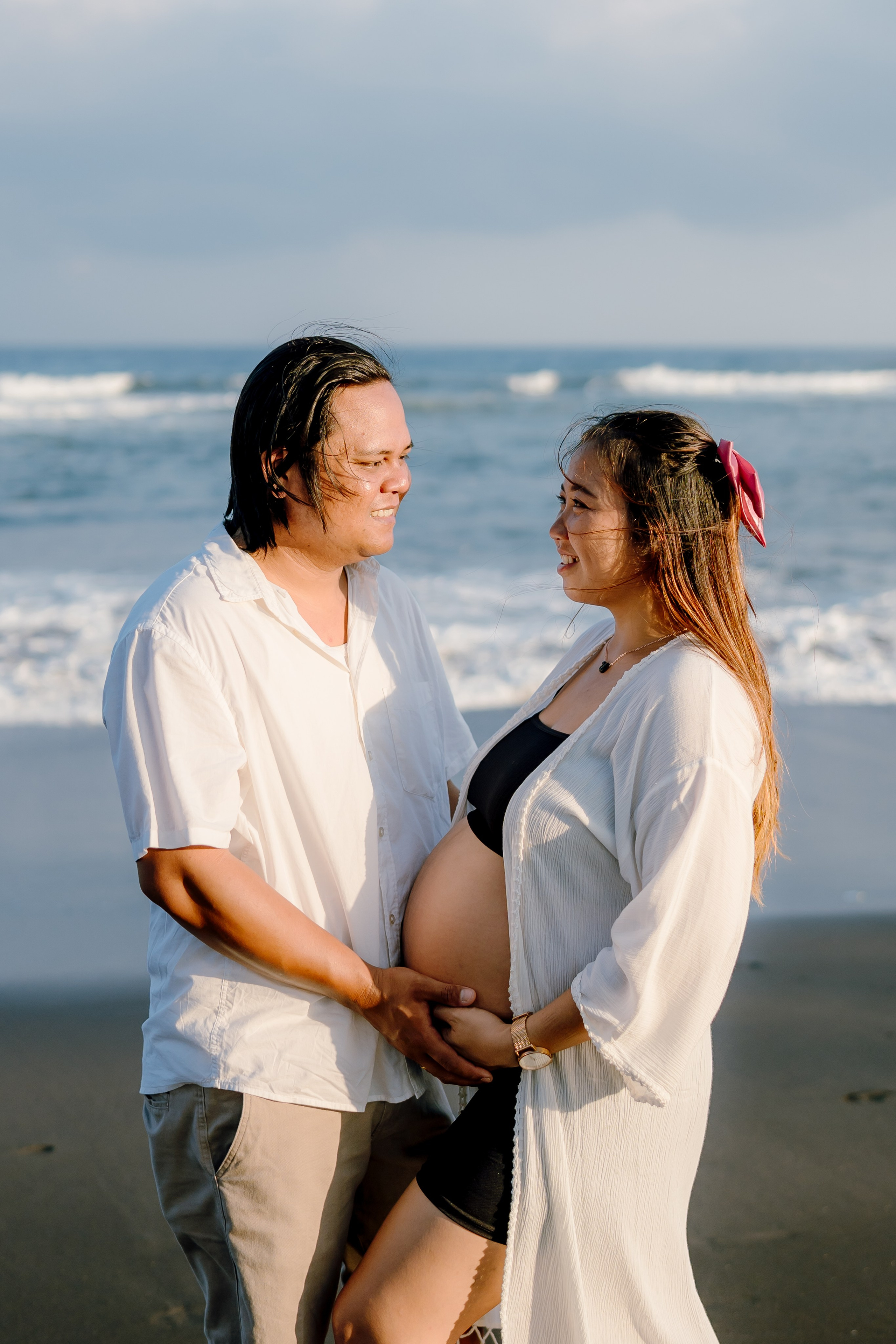 Maternity Photoshoot in Bali. Female Photographer in Bali