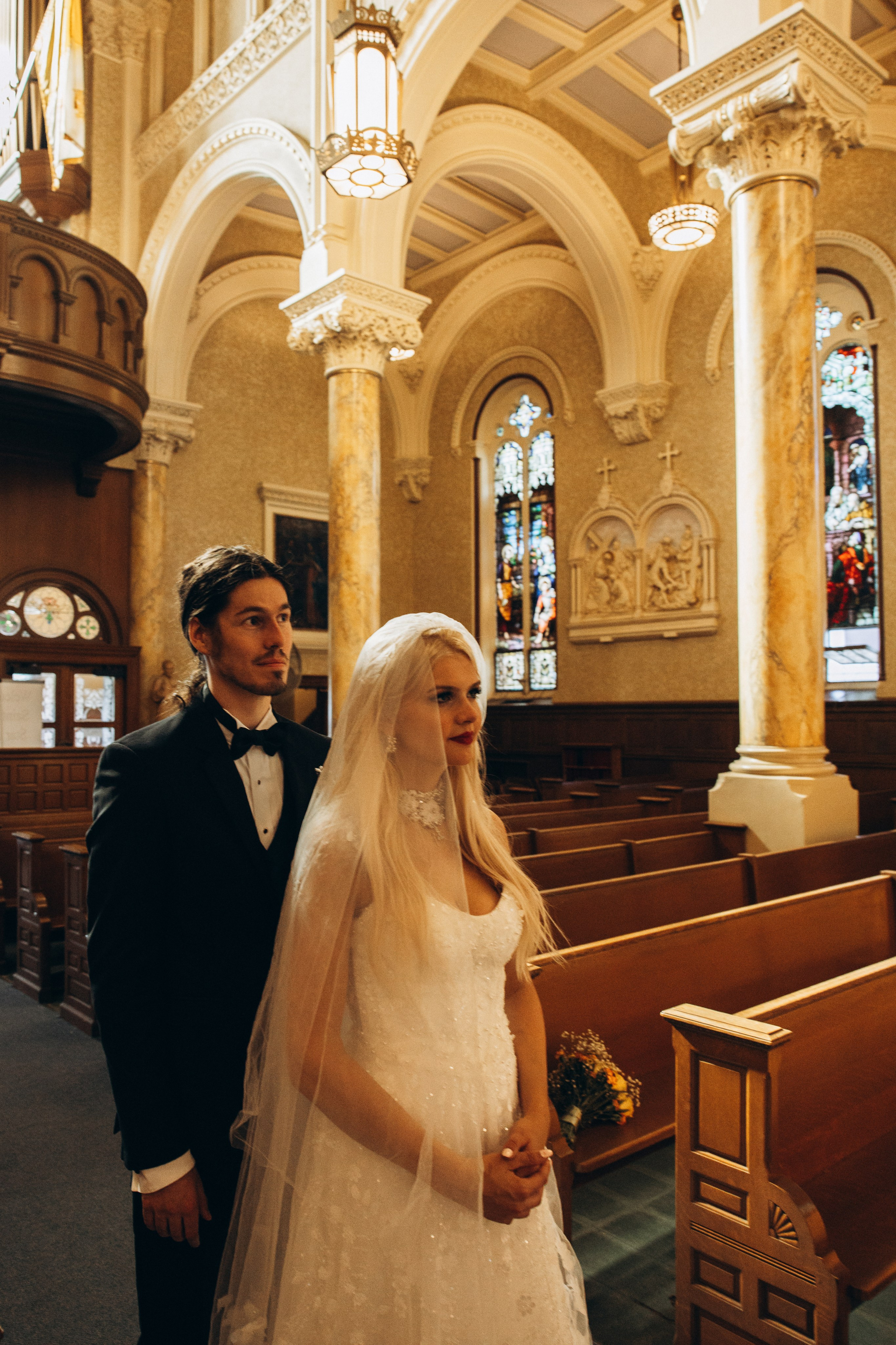 Lisa & Jim | Wedding Ceremony at St. Mary Star of the Sea