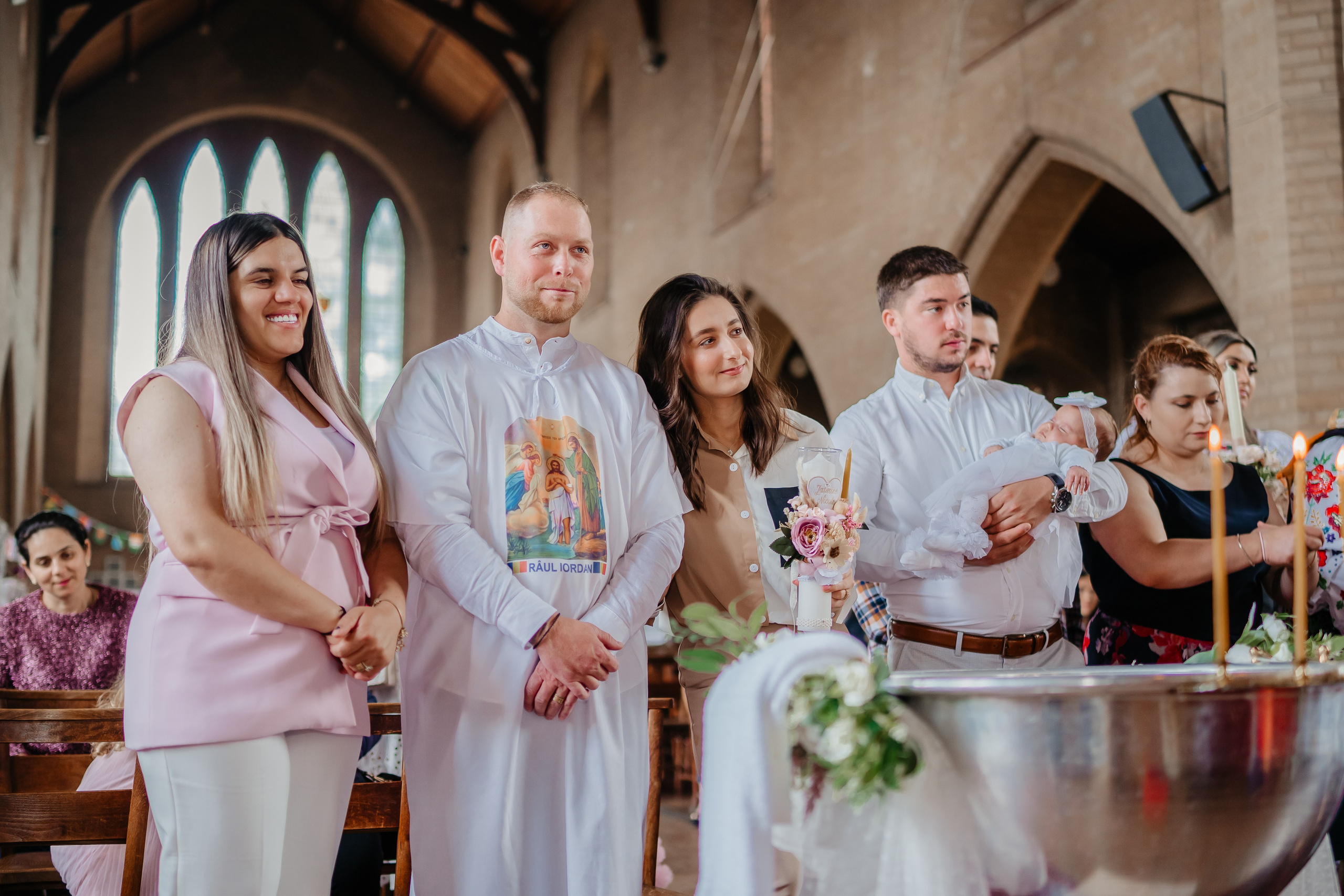 Double Christening Photography | Father & Daughter Baptism — Marian V. Munteanu. Photographer Family Wedding Event London and World wide Marian V Munte