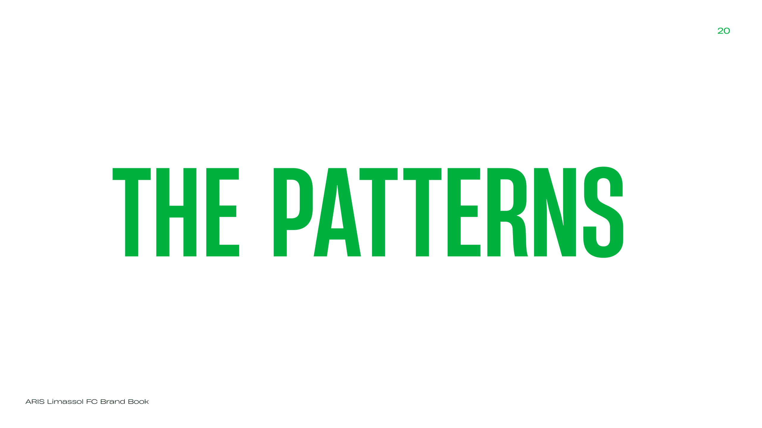 [Brand Book Designer, Identity Shaping] — Football Club — Aris. Tim Katerinko — Visual Storytelling for Brands, Culture & Events