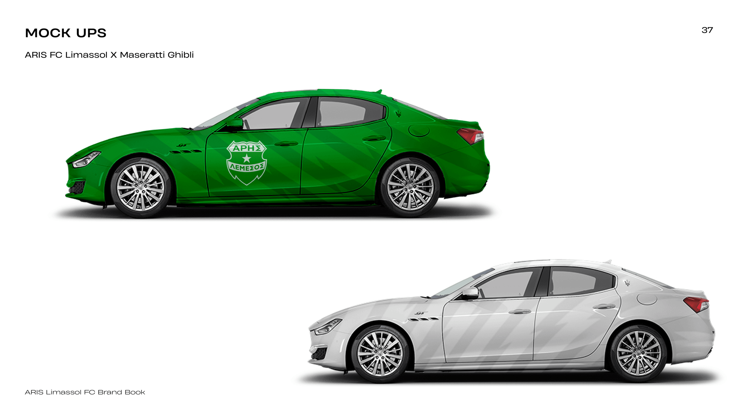 [Brand Book Designer, Identity Shaping] — Football Club — Aris. Tim Katerinko — Visual Storytelling for Brands, Culture & Events