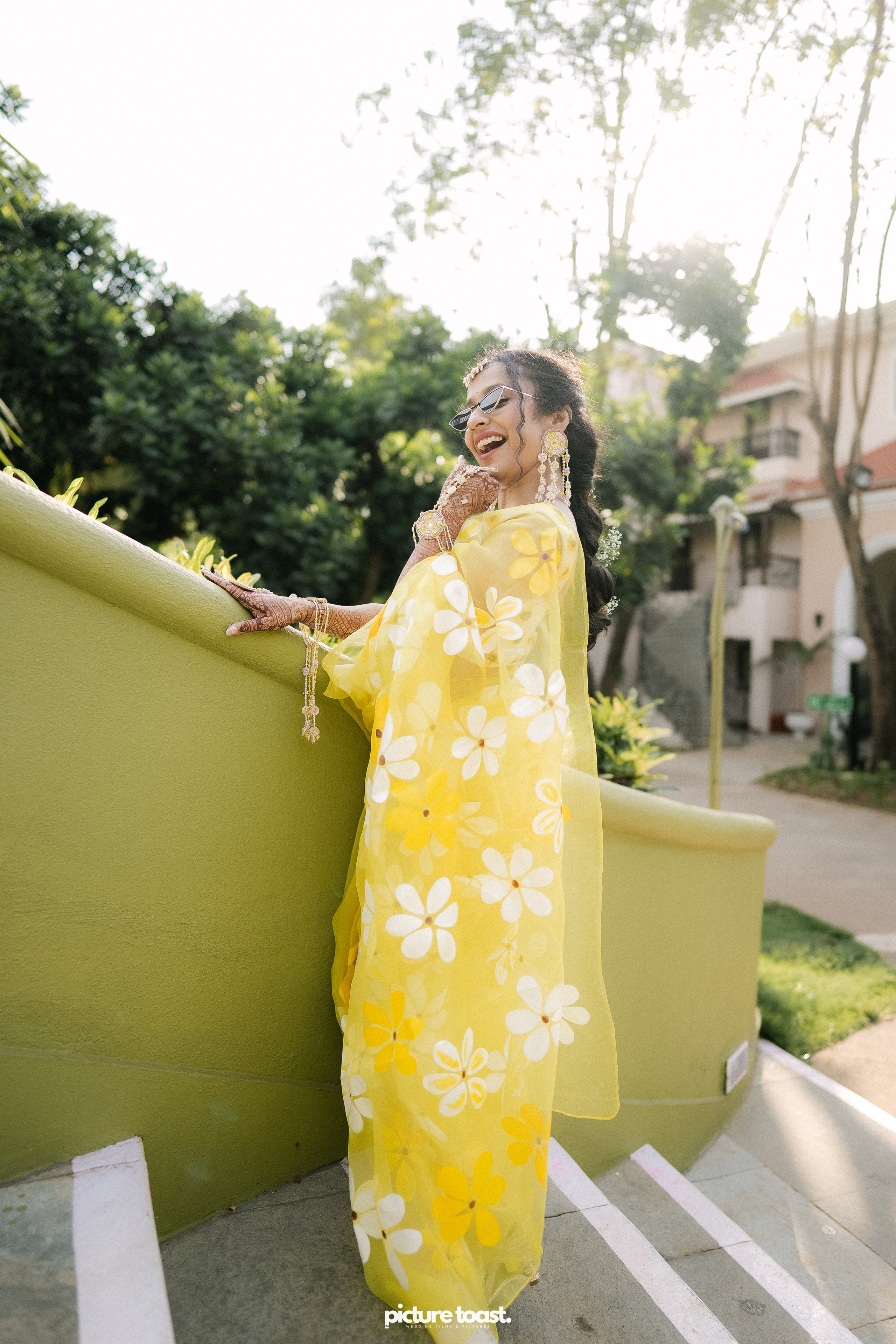 Haldi Hues Ft. Baebie & Goyal. Fine art Wedding Photographers in India & Canada